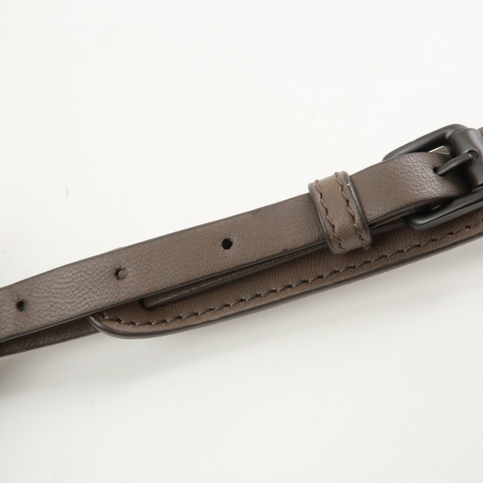 BOTTEGA VENETA Intrecciato Leather Shoulder Crossbody Bag Greige