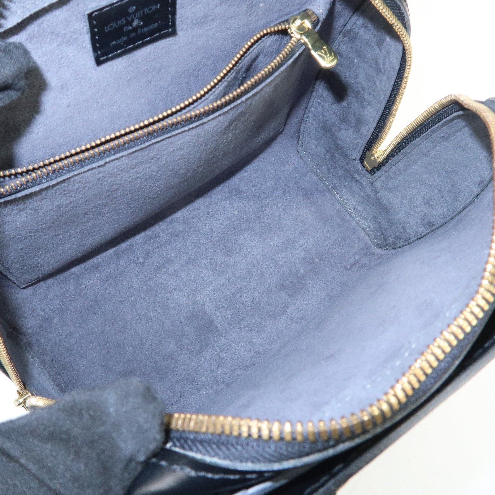 Louis Vuitton Epi Pont Neuf Hand Bag Black Noir M52052