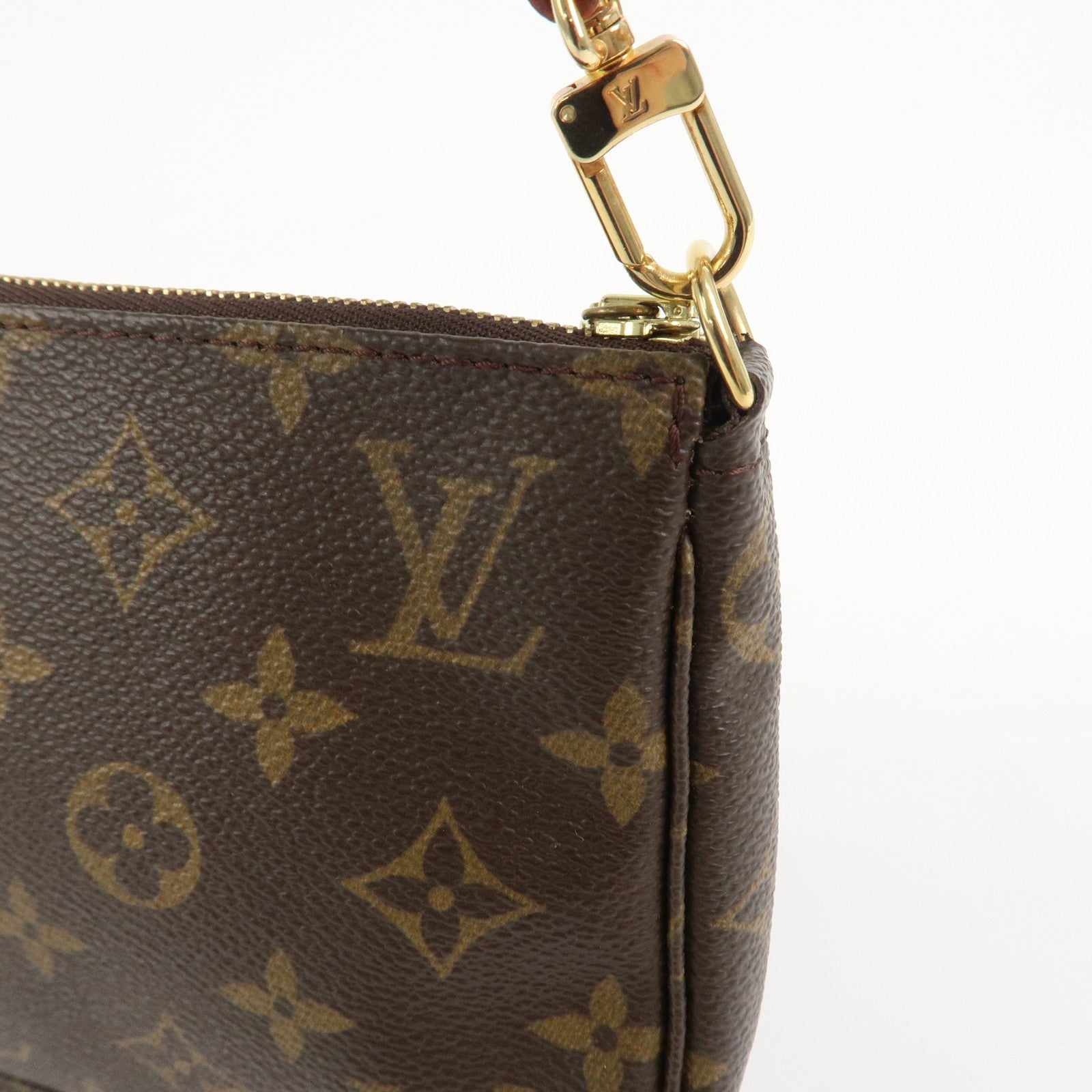 Louis Vuitton Monogram Pochette Accessoires Pouch Hand Bag M51980