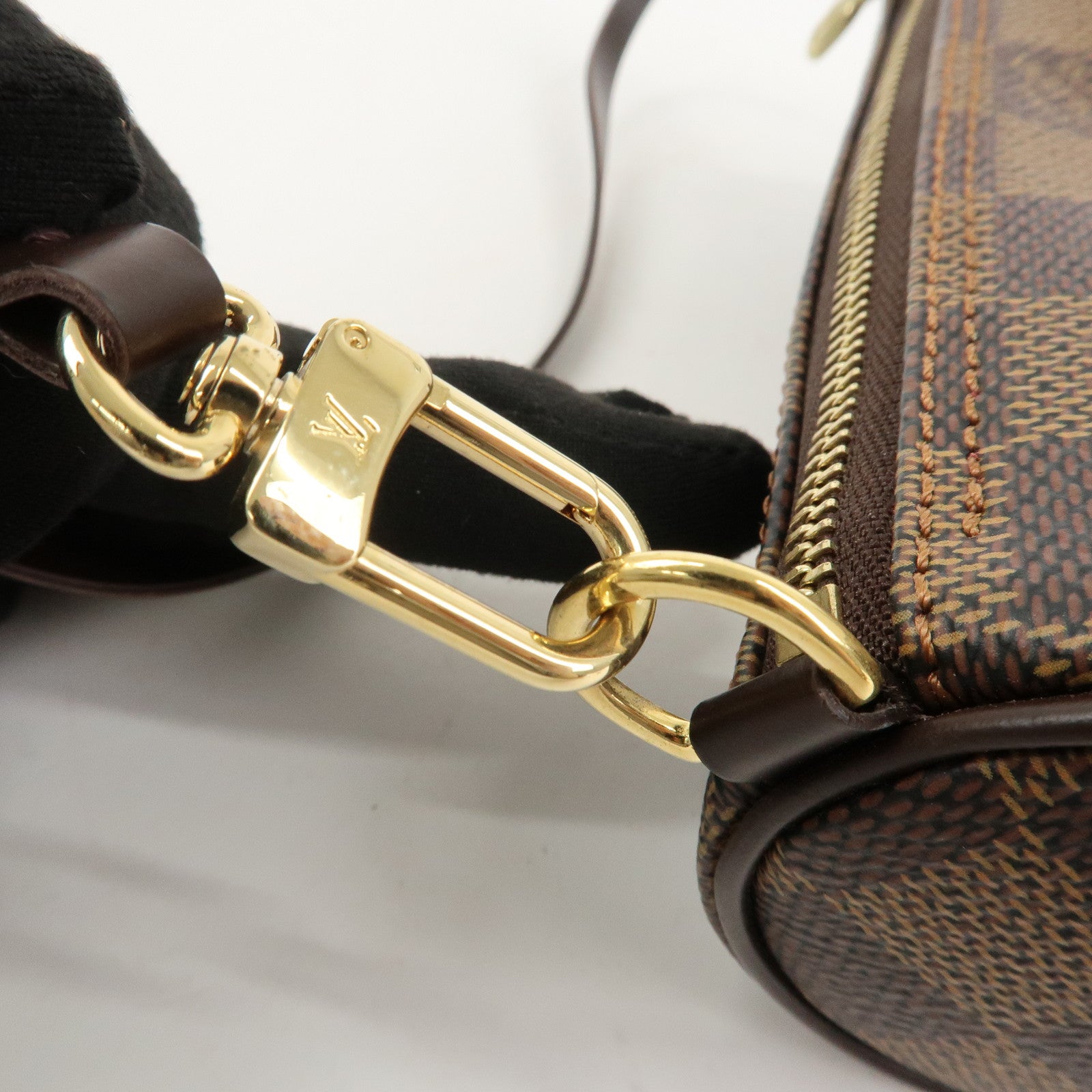 Louis Vuitton Damier Mini Pouch for Papillon Bag Damier Ebene