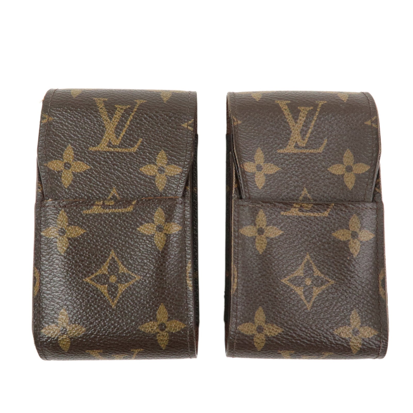 Louis Vuitton Set of 2 Cigarette Case Monogram Canvas M63024