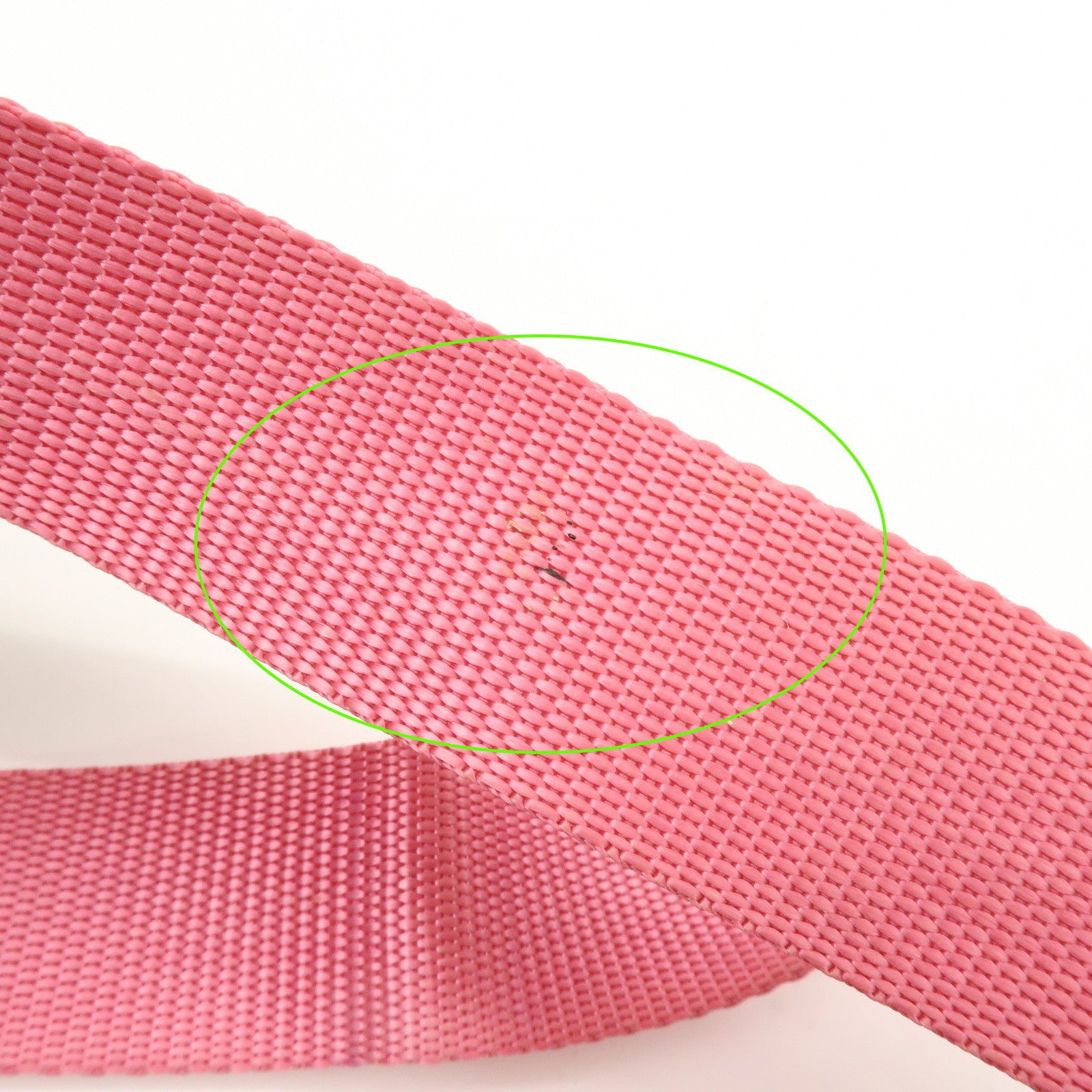 PRADA Triangle Logo Nylon Shoulder Bag Crossbody Bag Pink