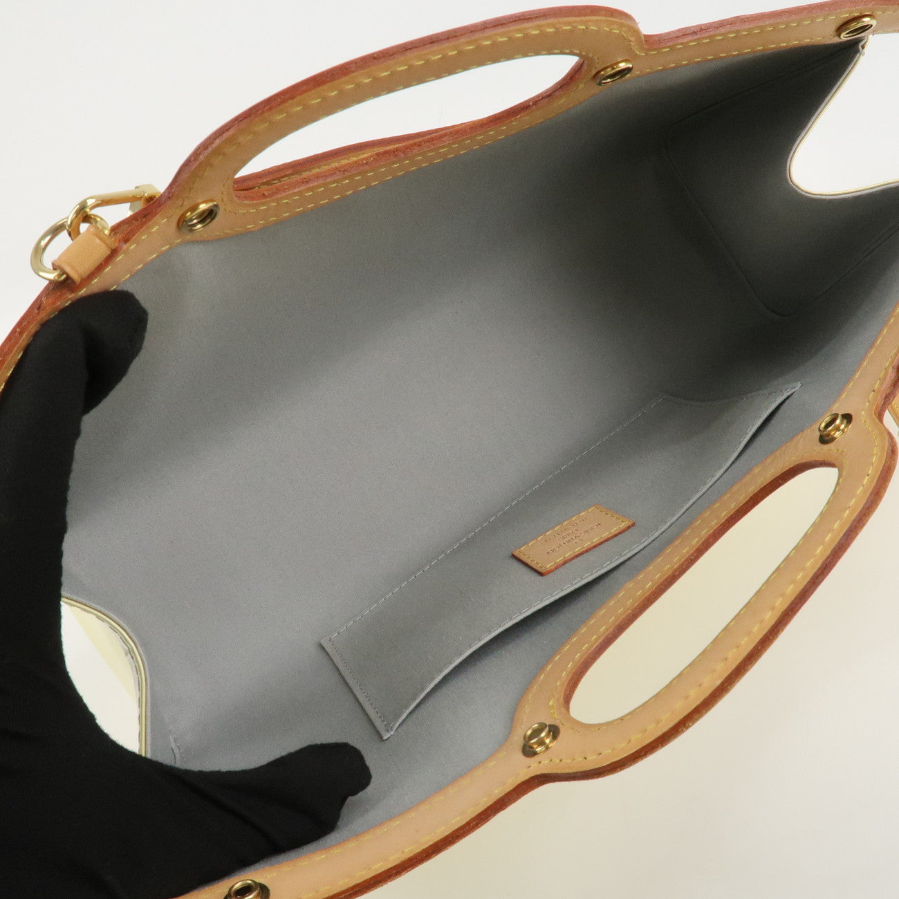 Louis Vuitton Monogram Vernis Roxbury Drive 2Way Bag Perle M91374 Used