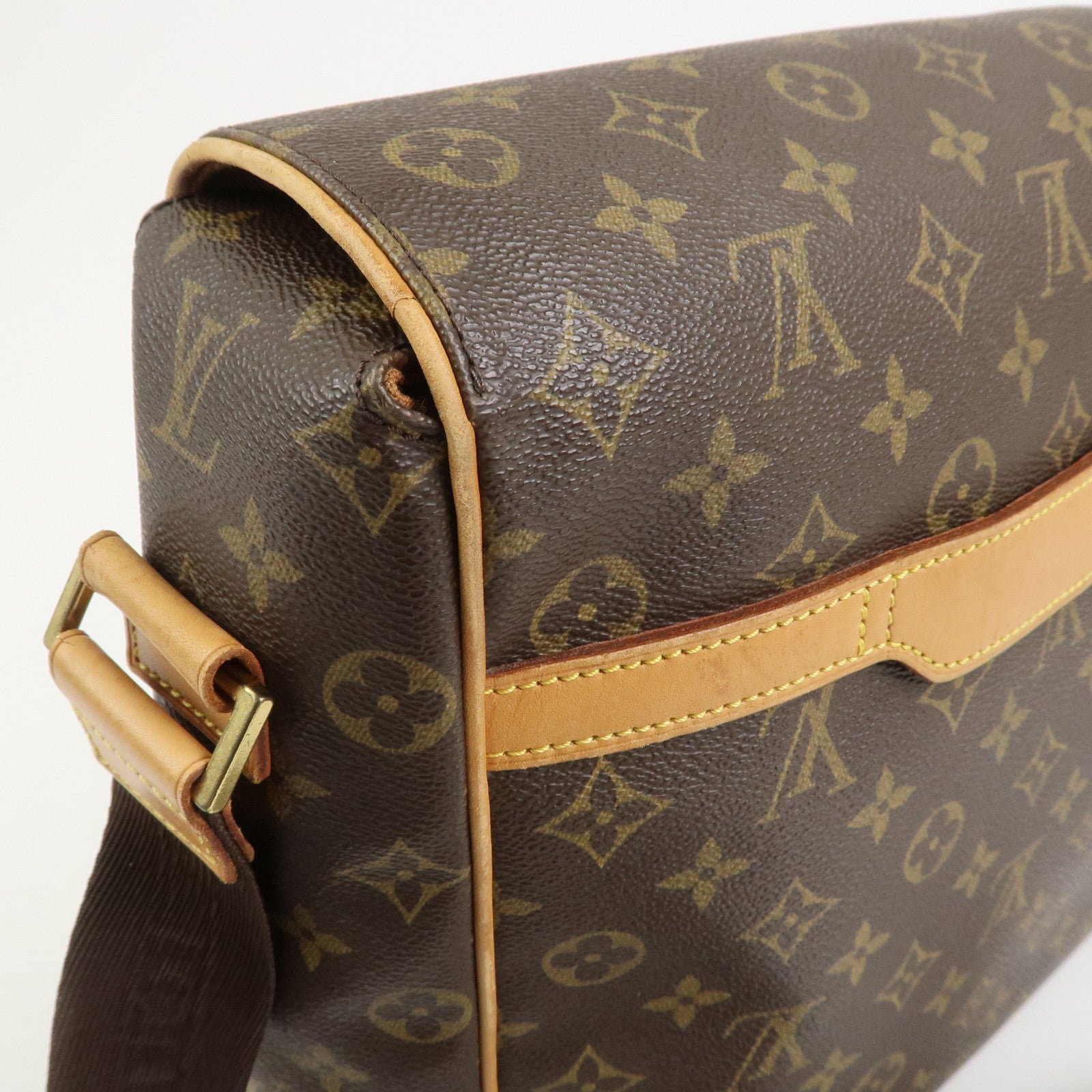Louis Vuitton Monogram Abbesses Messenger Bag Brown M45257