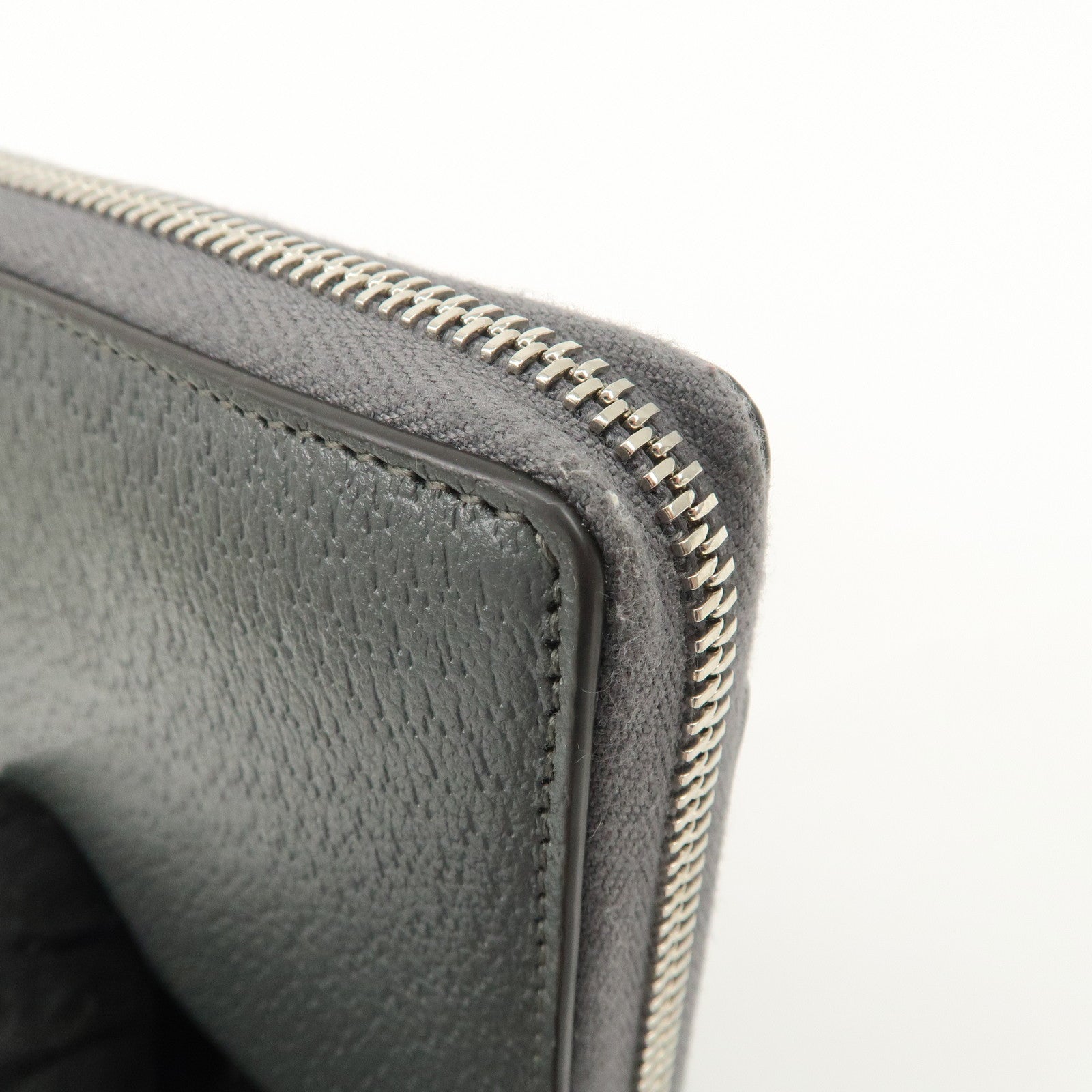 GUCCI Interlocking G GG Supreme Leather Round Zippy Wallet 701423 Used