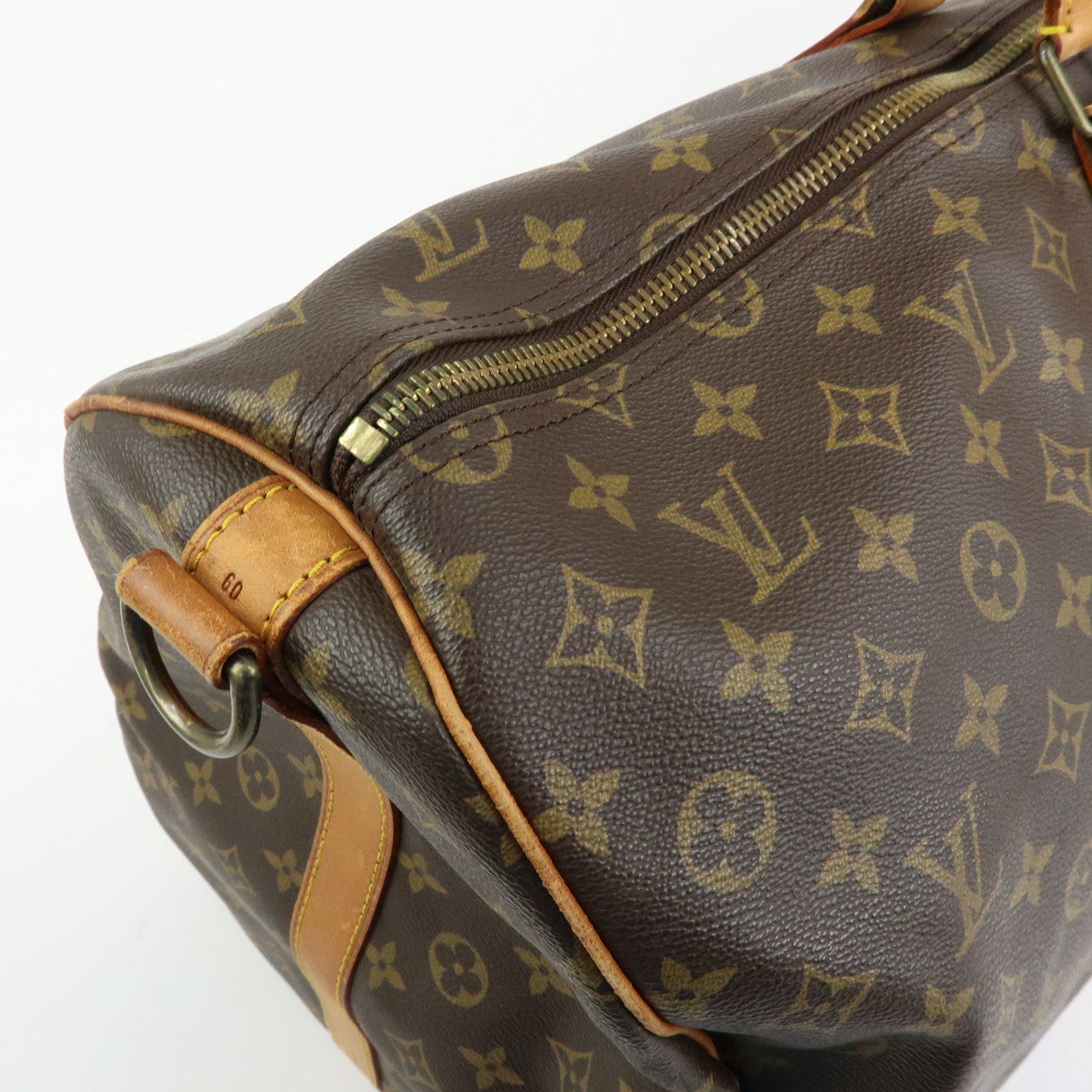 Louis Vuitton Monogram Keep All Bandouliere 60 Boston Bag M41412