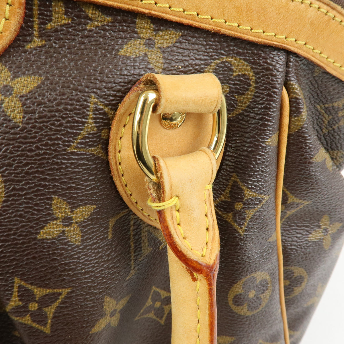 Louis Vuitton Monogram Tivoli PM Hand Bag Shoulder Bag Brown M40143