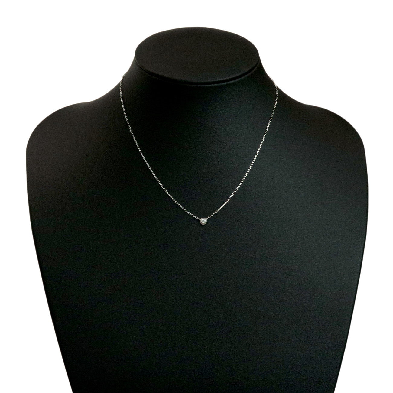 Cartier Diamants Legers Necklace SM Diamond D'amour 0.09ct 750WG