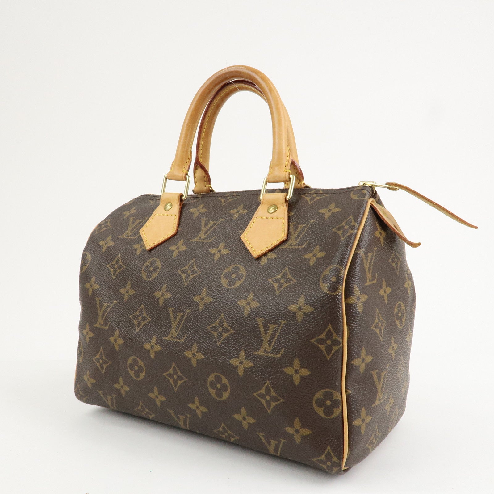 Louis Vuitton Monogram Speedy 25 Hand Bag Boston Bag M41528