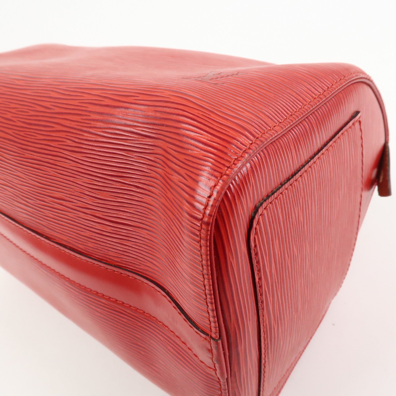 Louis Vuitton Epi Speedy 25 Hand Bag Castilian Red M43017