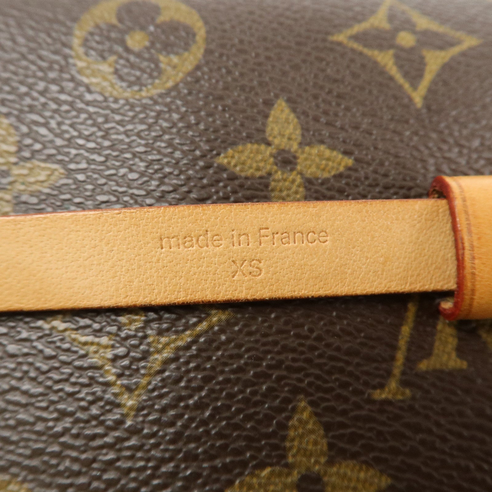 Louis Vuitton Monogram Pochette Florentine Waist Bag Belt XS M51855 Used