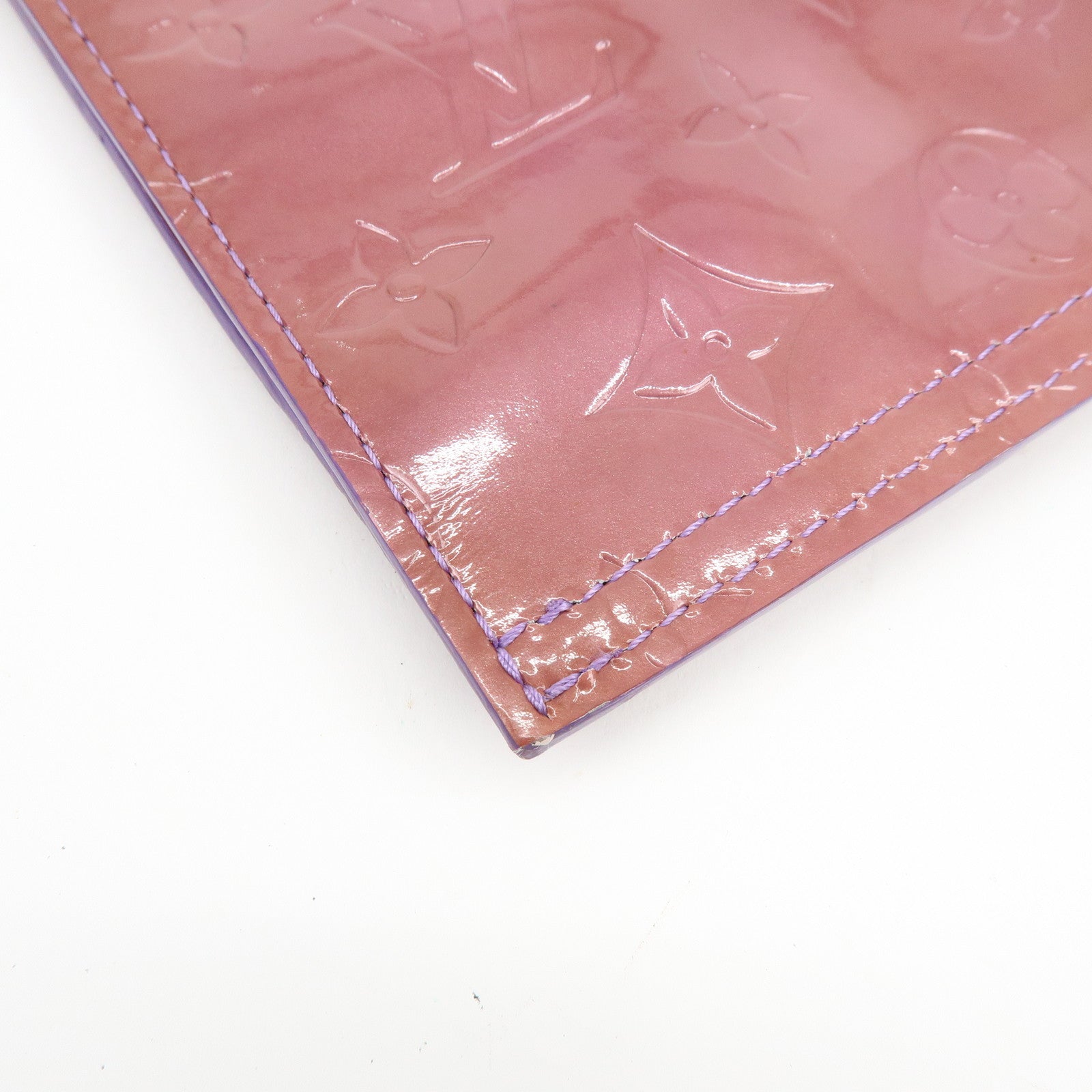 Louis Vuitton Monogram Vernis Stanton Tote Bag Violet M91079