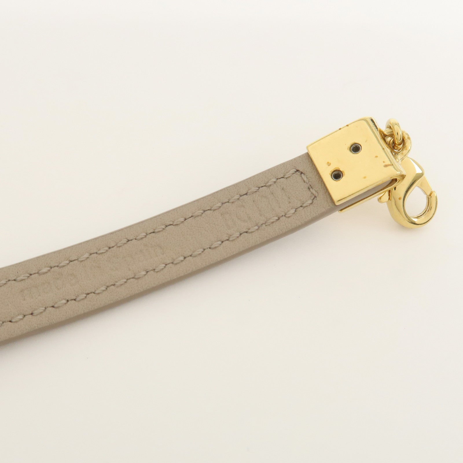 Louis Vuitton Leather Iconic Flower Bracelet Galet M8817