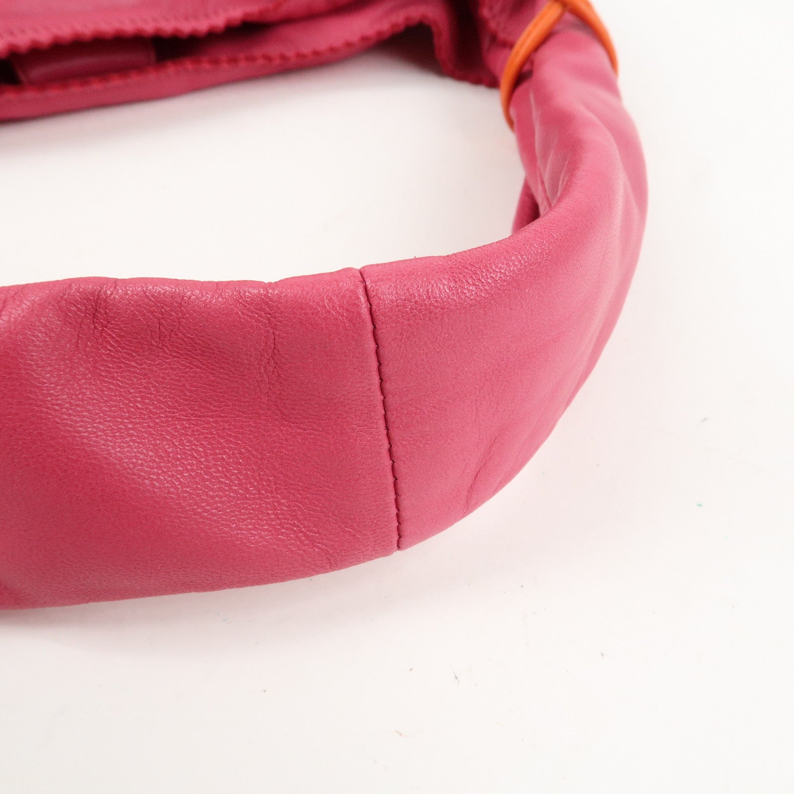 LOEWE Anagram Nappa Leather Viento 30 One Shoulder Bag Pink