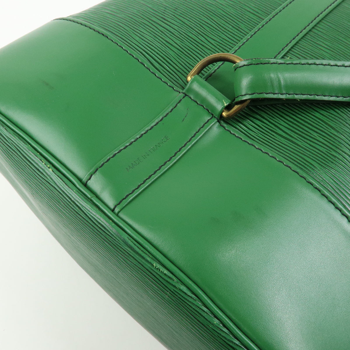 Louis Vuitton Epi Leather Randonnee GM Shoulder Bag Green M43084