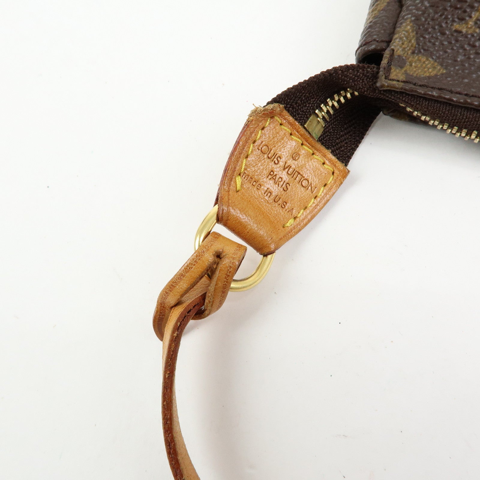 Louis Vuitton Monogram Pochette Accessoires Pouch Hand Bag M51980