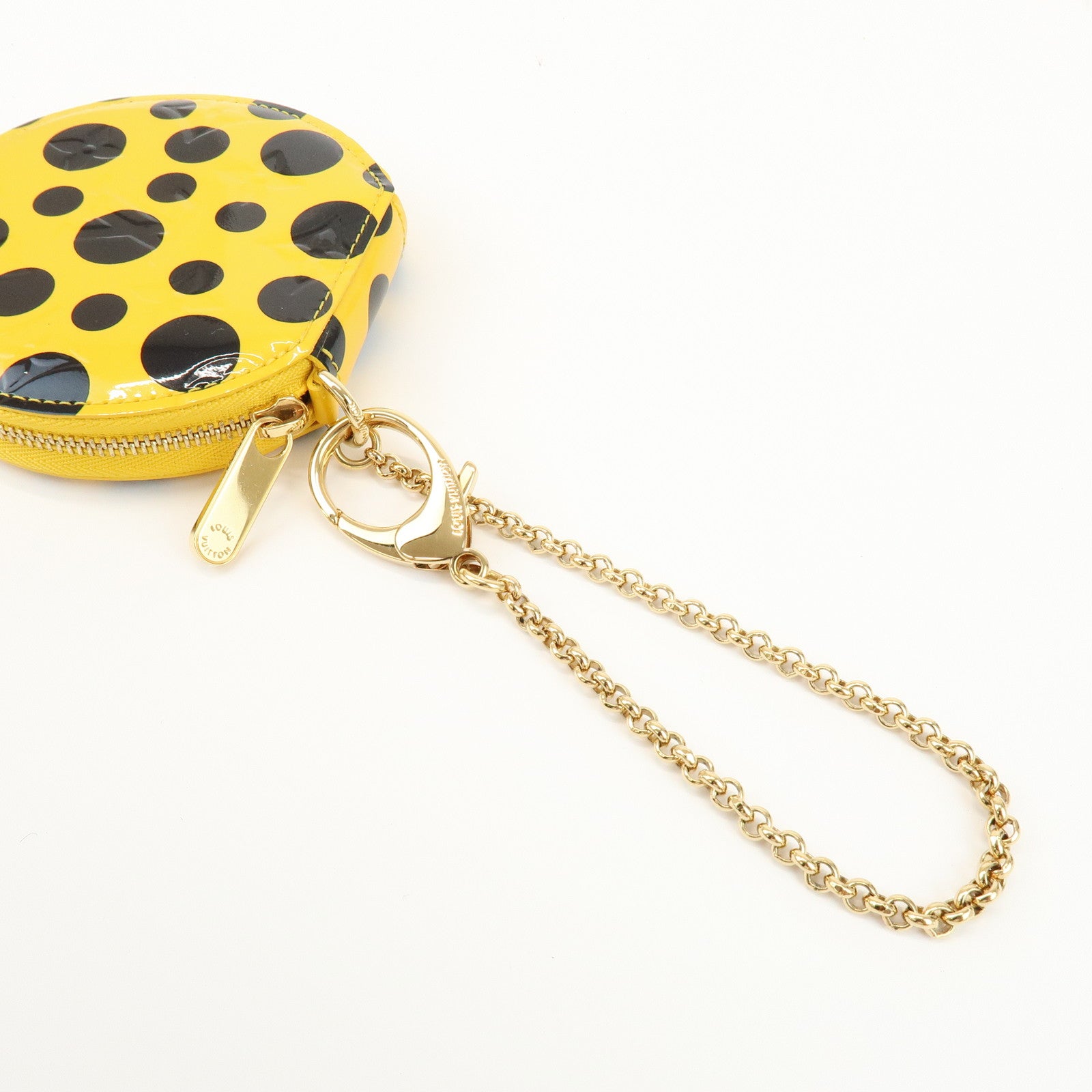 Louis Vuitton Vernis Yayoi Kusama Porte Monnaie Chapeau Coin M91569