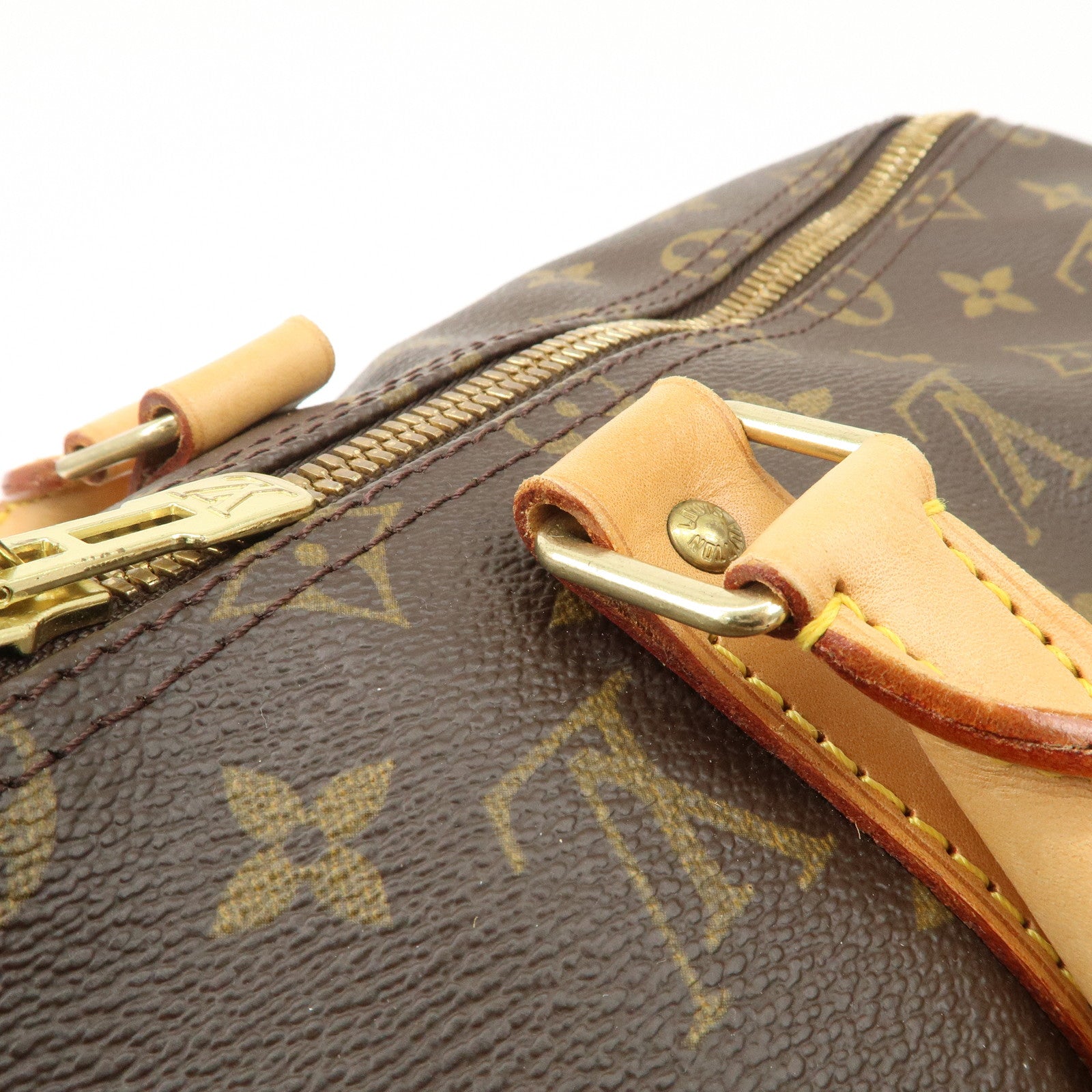 Louis Vuitton Monogram Keep All 50 Bandouliere Boston Bag M41416 Used