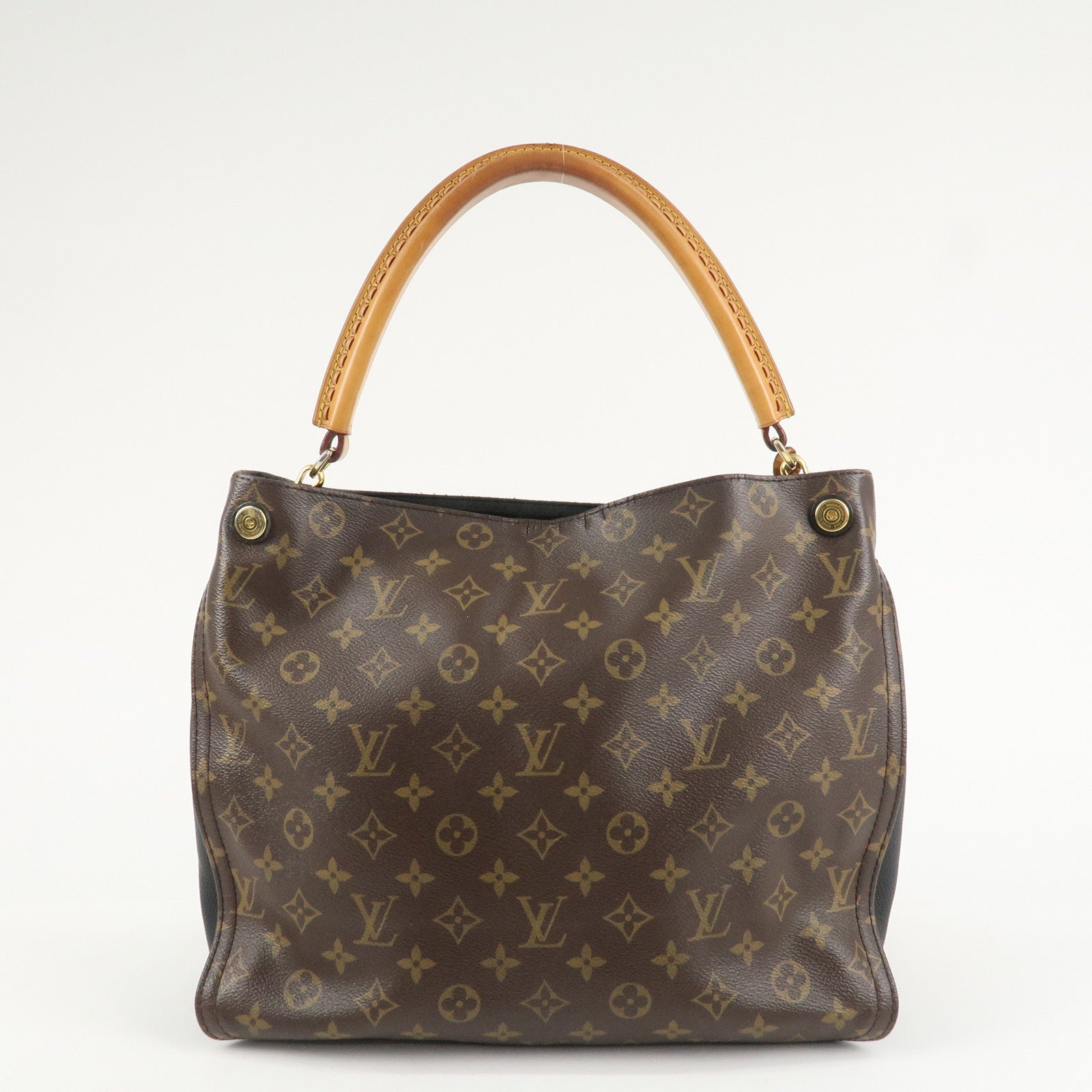 Louis Vuitton Monogram Gaia Shoulder Bag Brown M41621 Used