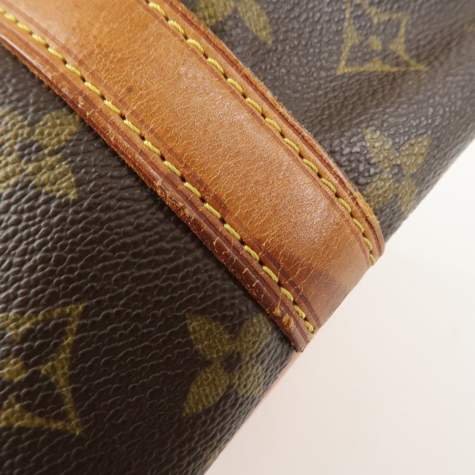 Louis Vuitton Monogram Petit Noe Shoulder Bag Brown M42226