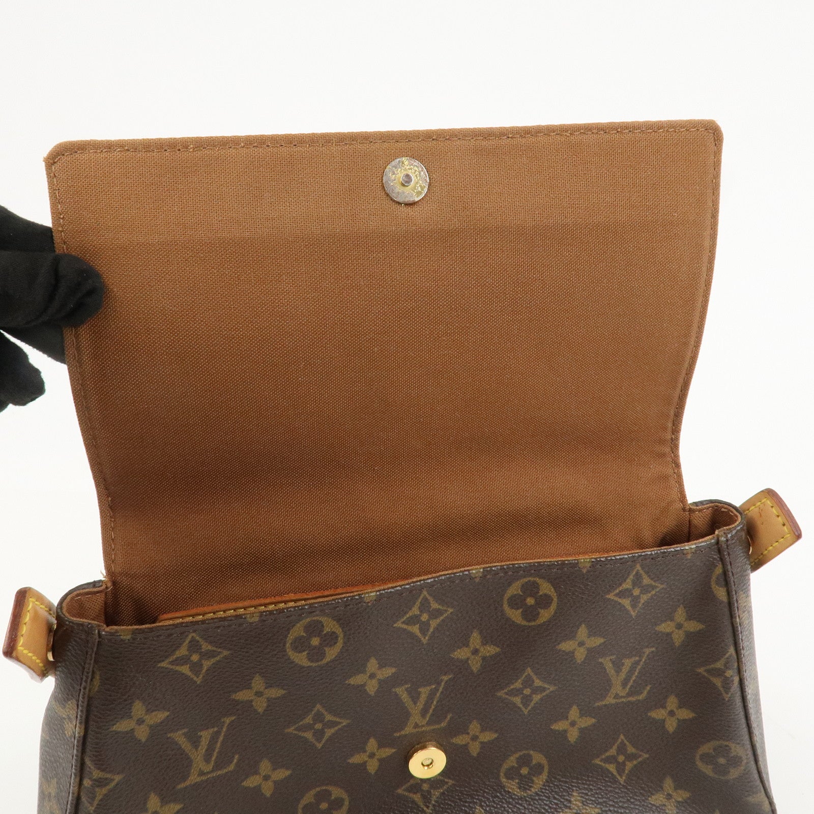 Louis Vuitton Monogram Mini Looping Shoulder Bag Brown M51147