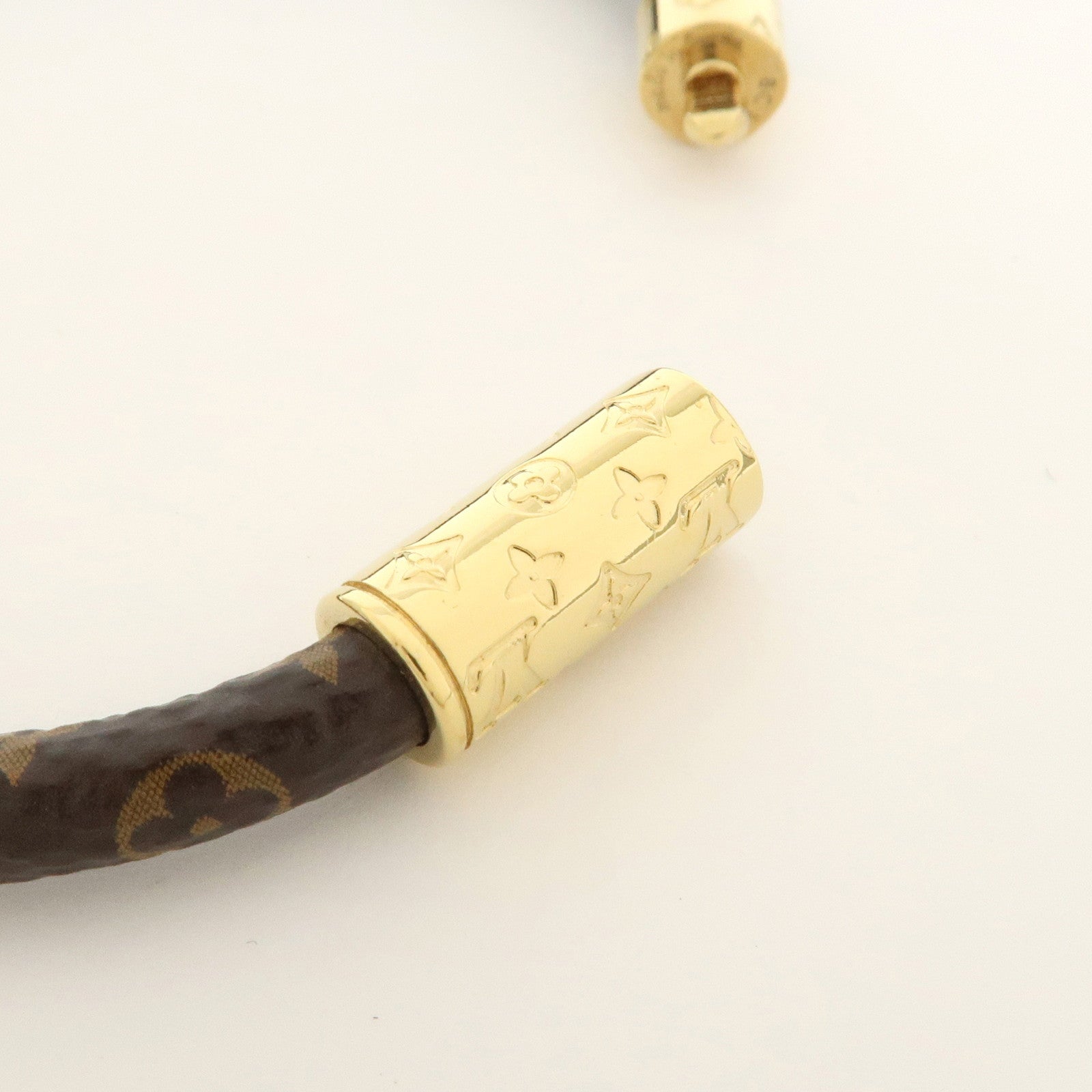 Louis Vuitton Monogram Daily Confidential Bracelet Brown M6431