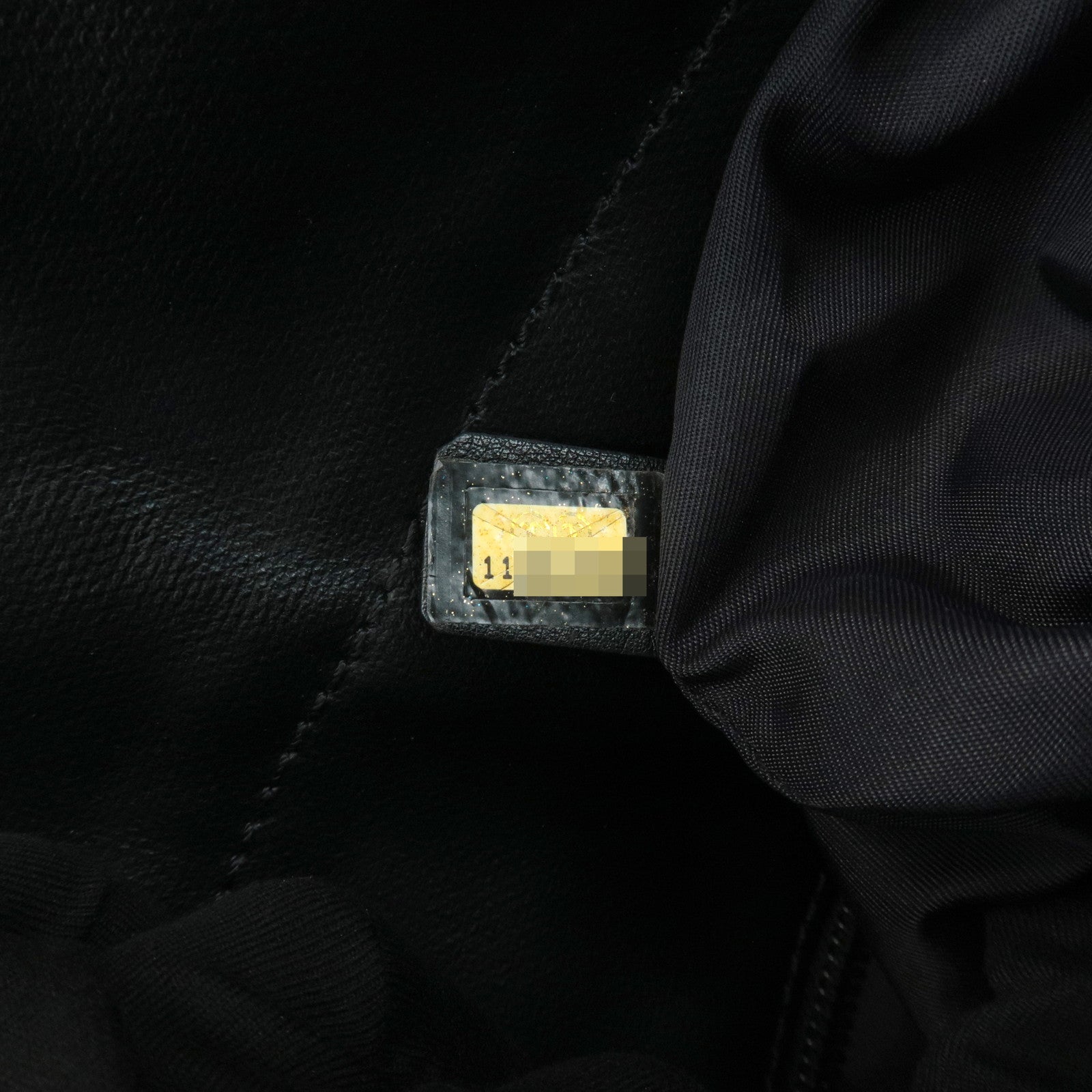 CHANEL COCO Paris Biarritz GM Coated Canvas Leather Tote Bag Black