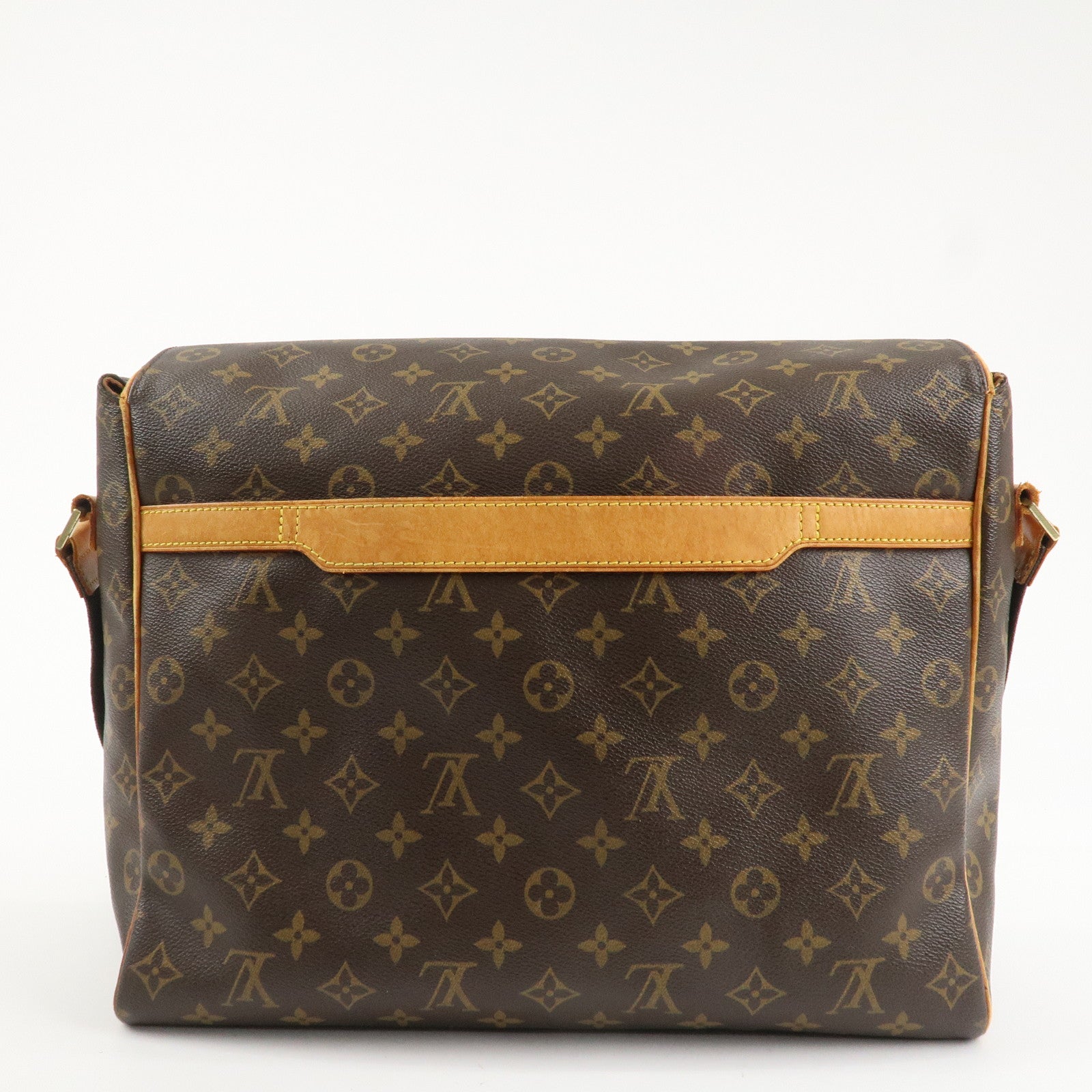 Louis Vuitton Monogram Abbesses Messenger Bag Brown M45257 Used