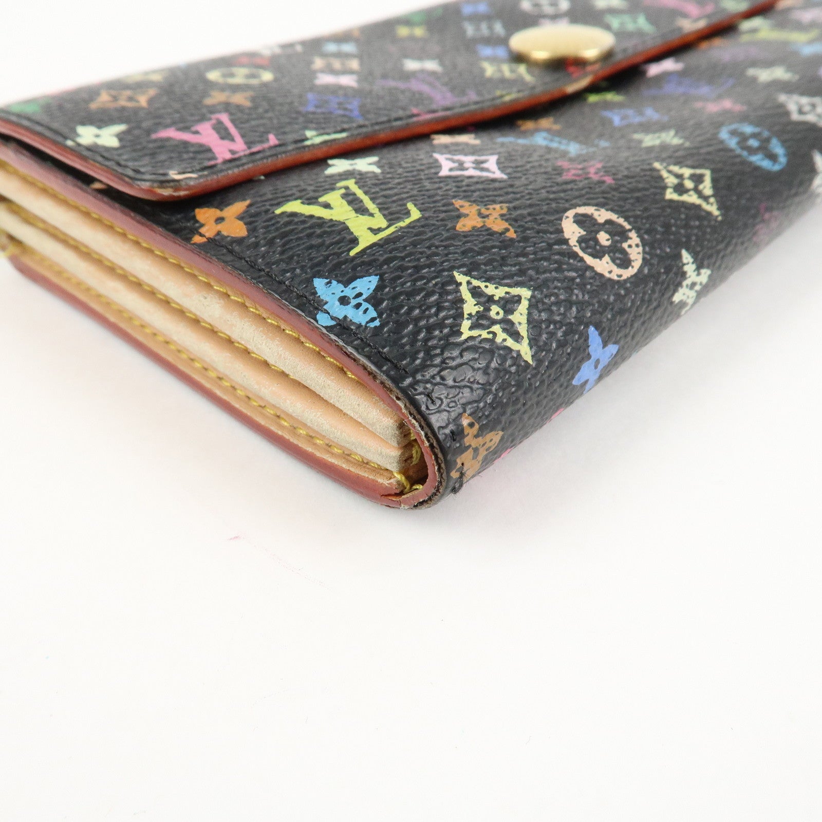 Louis Vuitton Monogram MultiColor Portefeuille Sarah Wallet M9353 Used