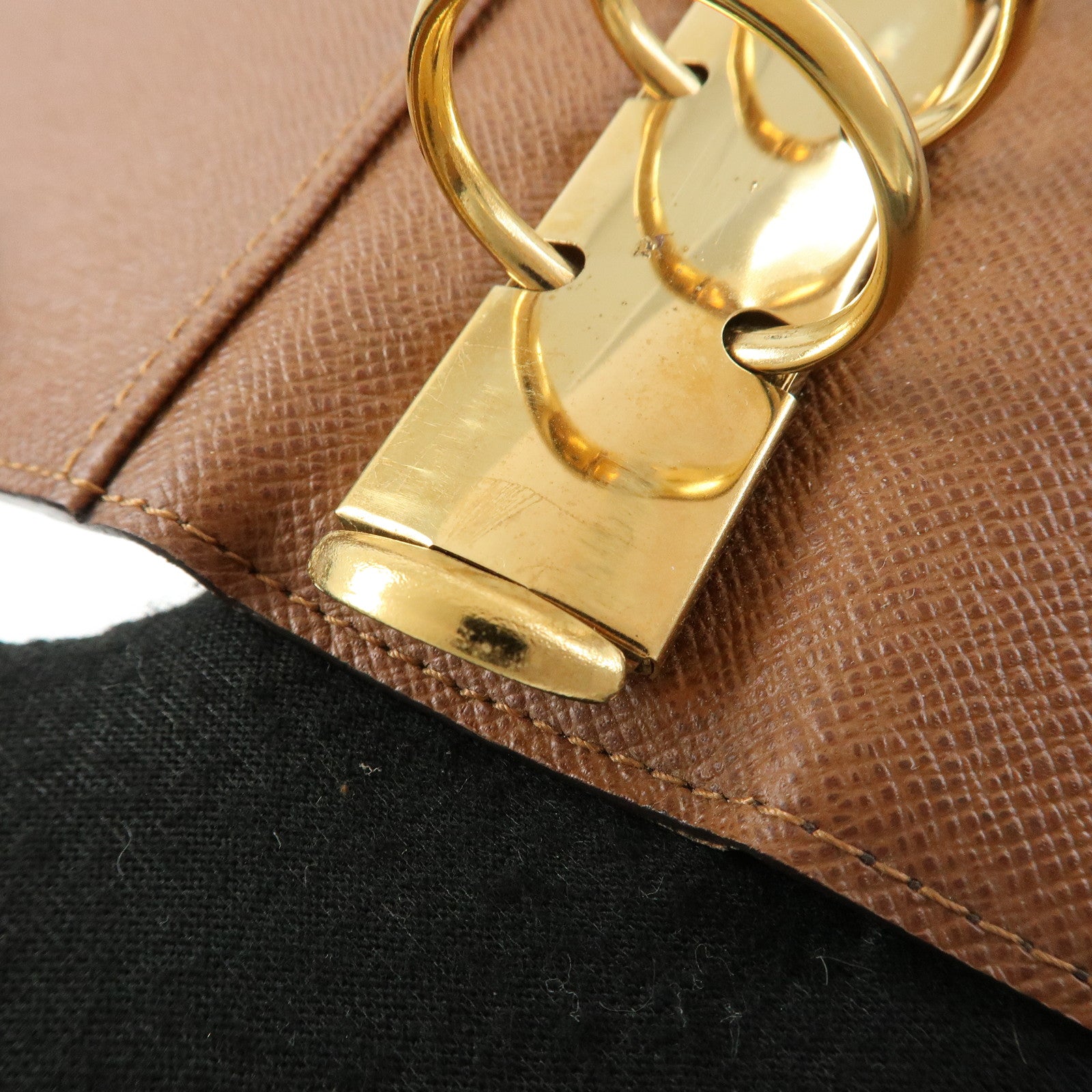 Louis Vuitton Monogram Agenda MM Planner Cover Brown R20105