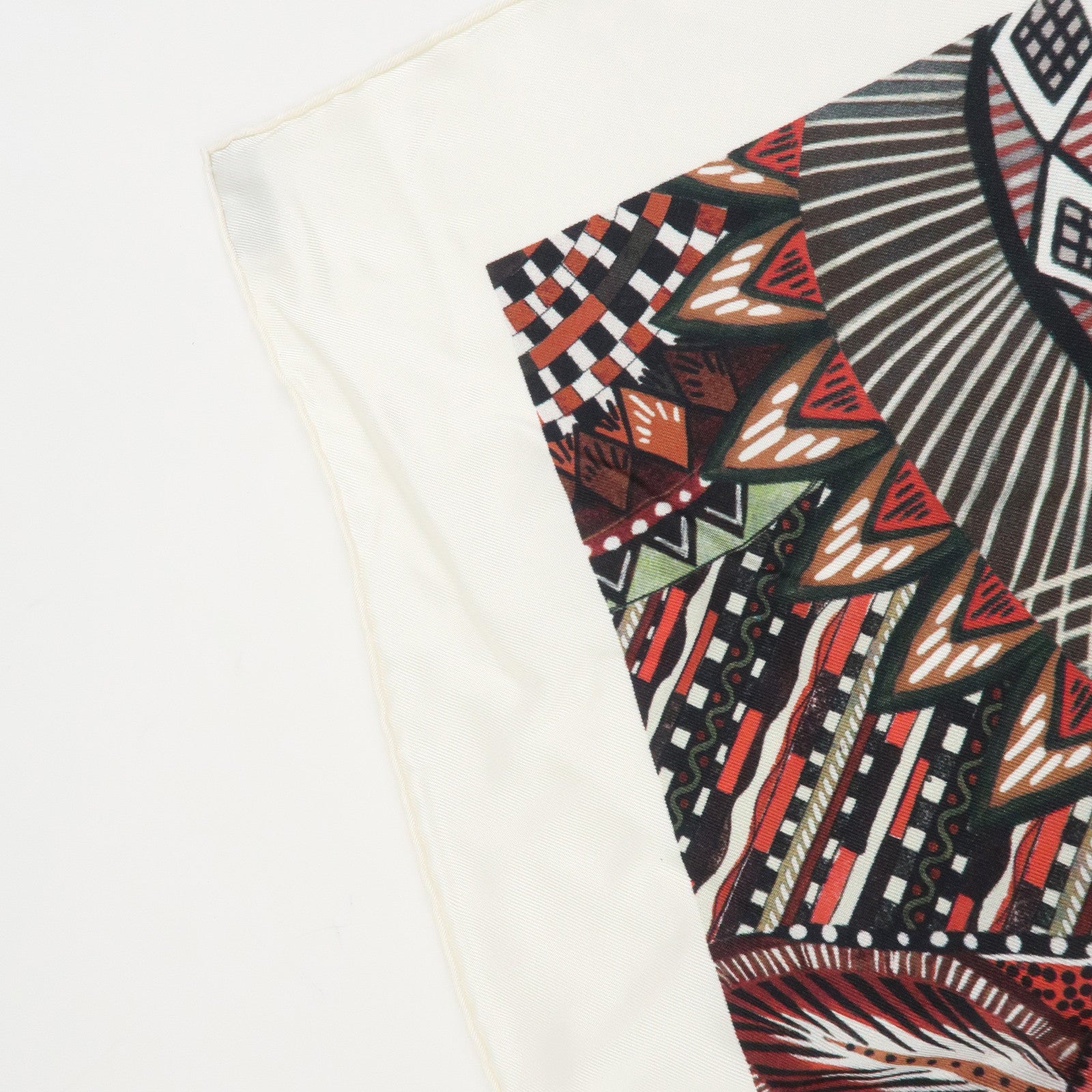 Christian Dior Logo Silk 100% Scarf Butterfly Motif Multicolor