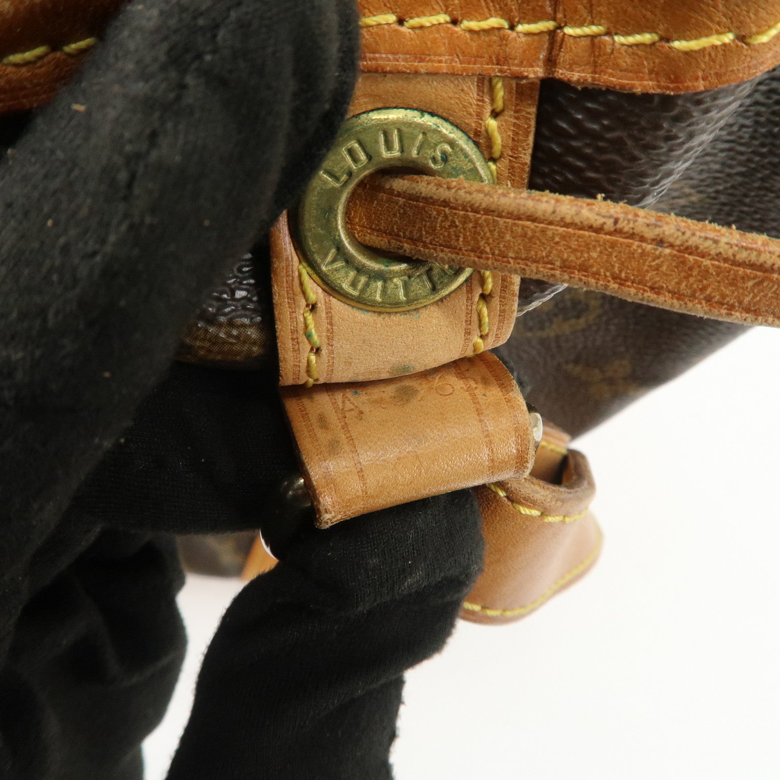 Louis Vuitton Monogram Noe Shoulder Bag Hand Bag Brown M42224