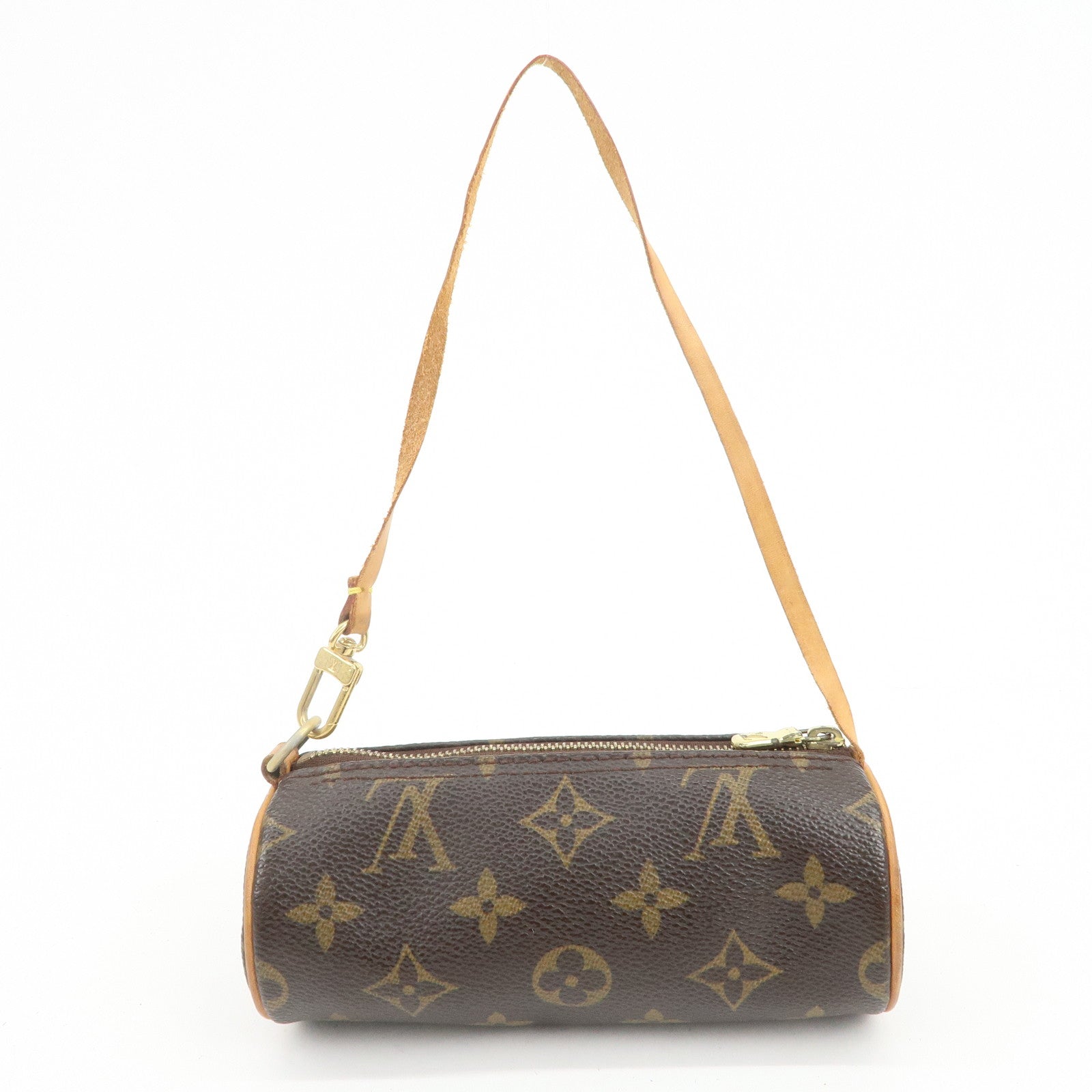 Louis Vuitton Monogram Mini Pouch for Papillon Bag New Style Brown