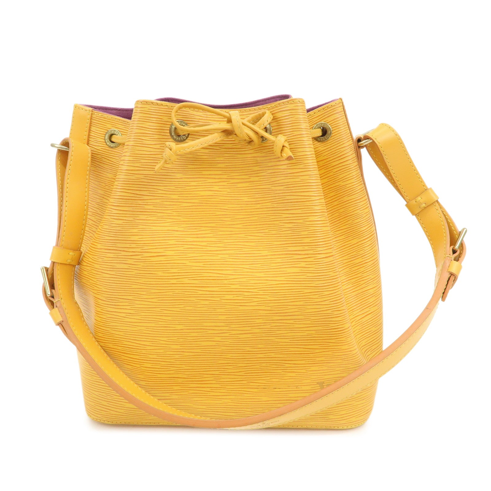 Louis Vuitton Epi Petit Noe Shoulder Bag Tassili Yellow M44109