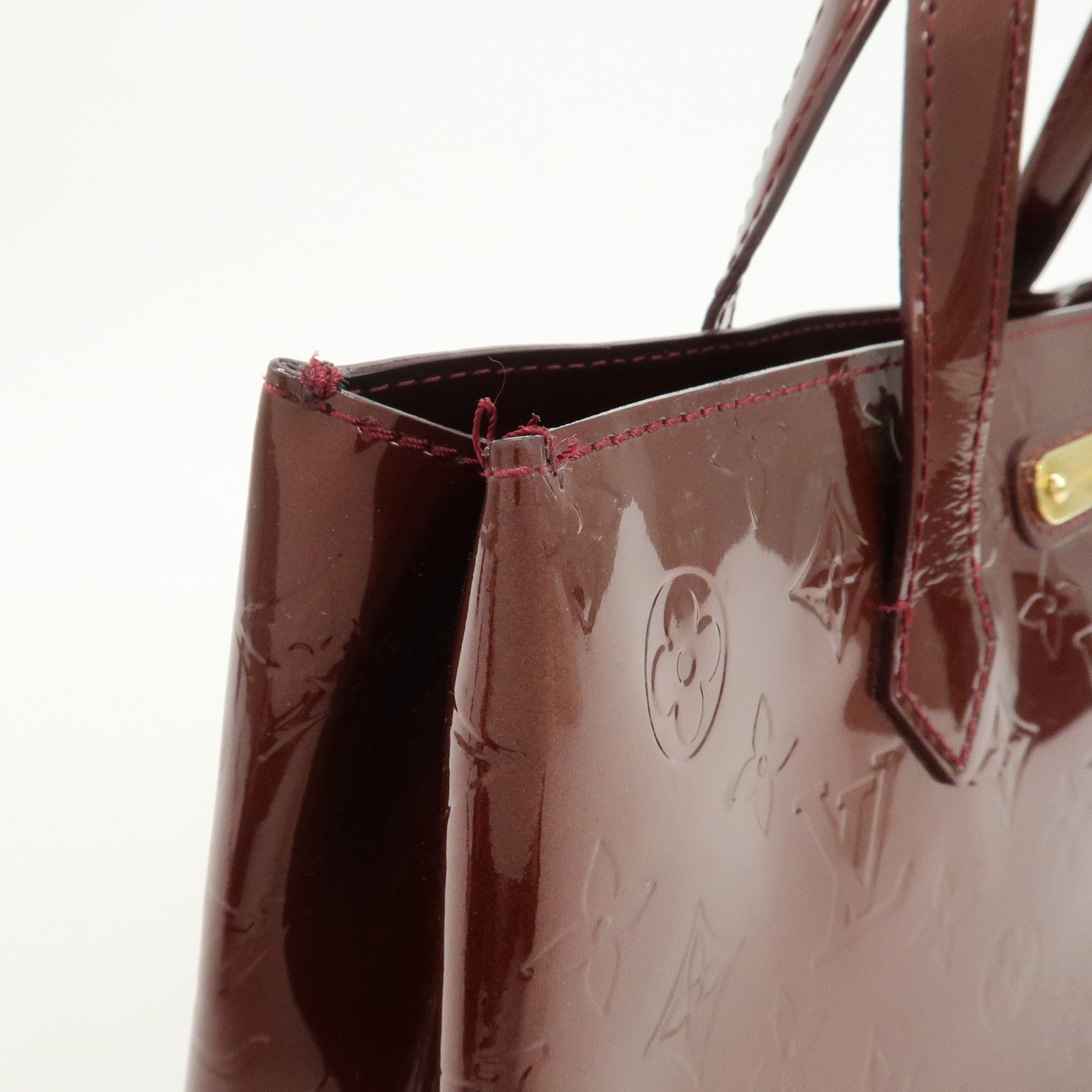 Louis Vuitton Monogram Vernis Wilshire PM Rouge Faurviste M91644