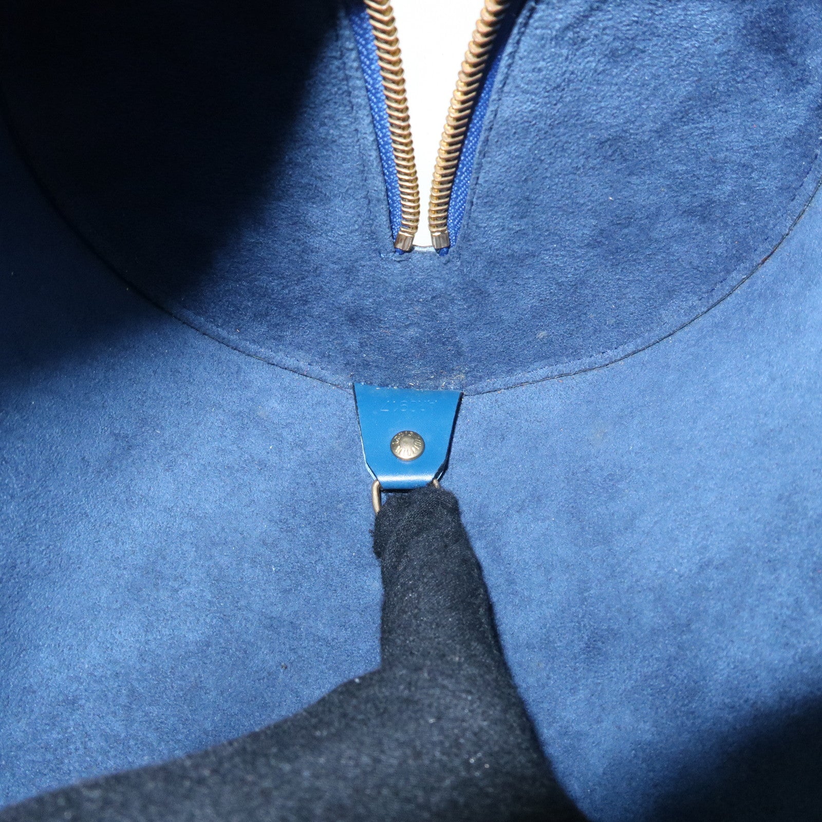 Louis Vuitton Epi Soufflot Shoulder Bag & Pouch Toledo Blue M52225