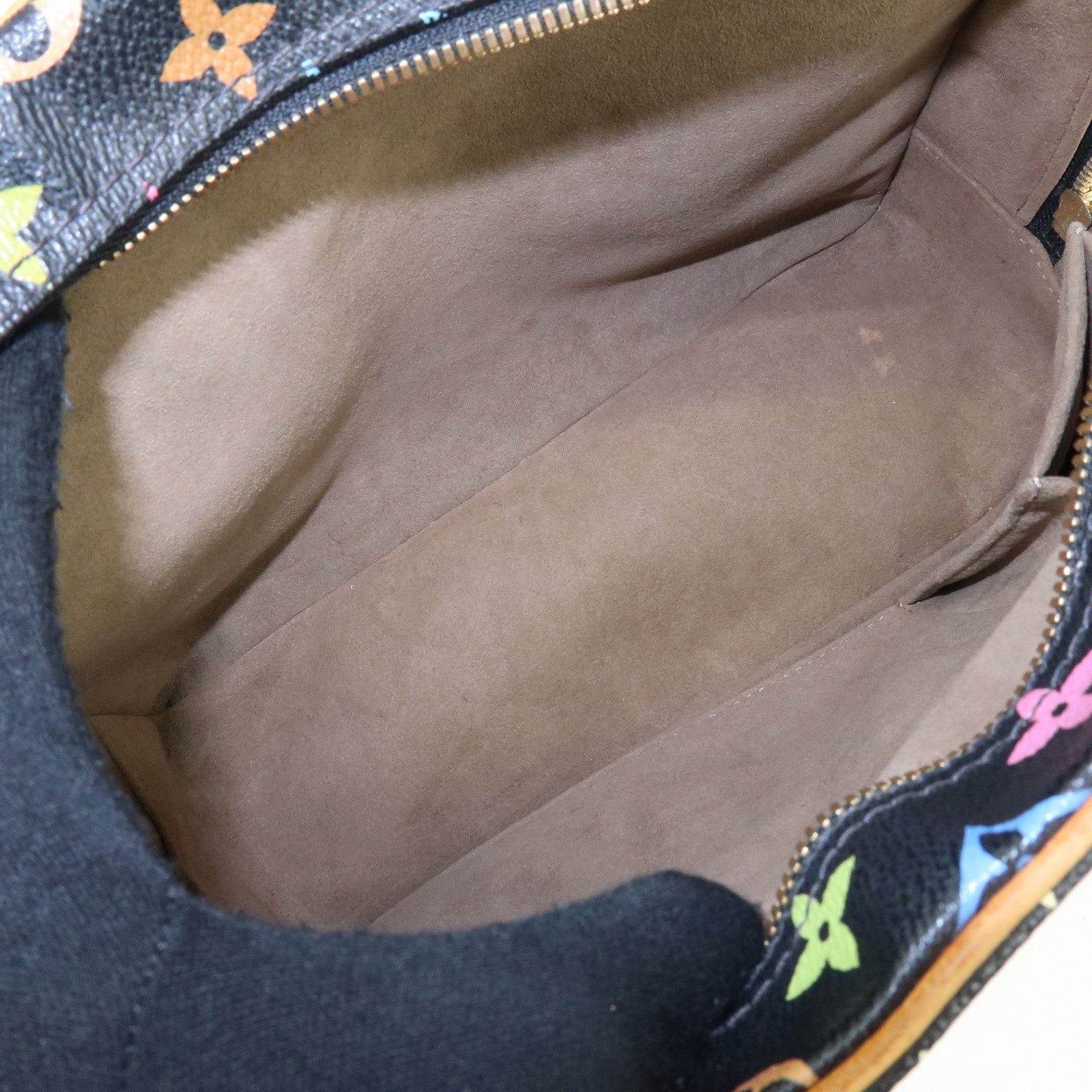 Louis Vuitton Monogram Trouville Multicolor Hand Bag Noir M92662