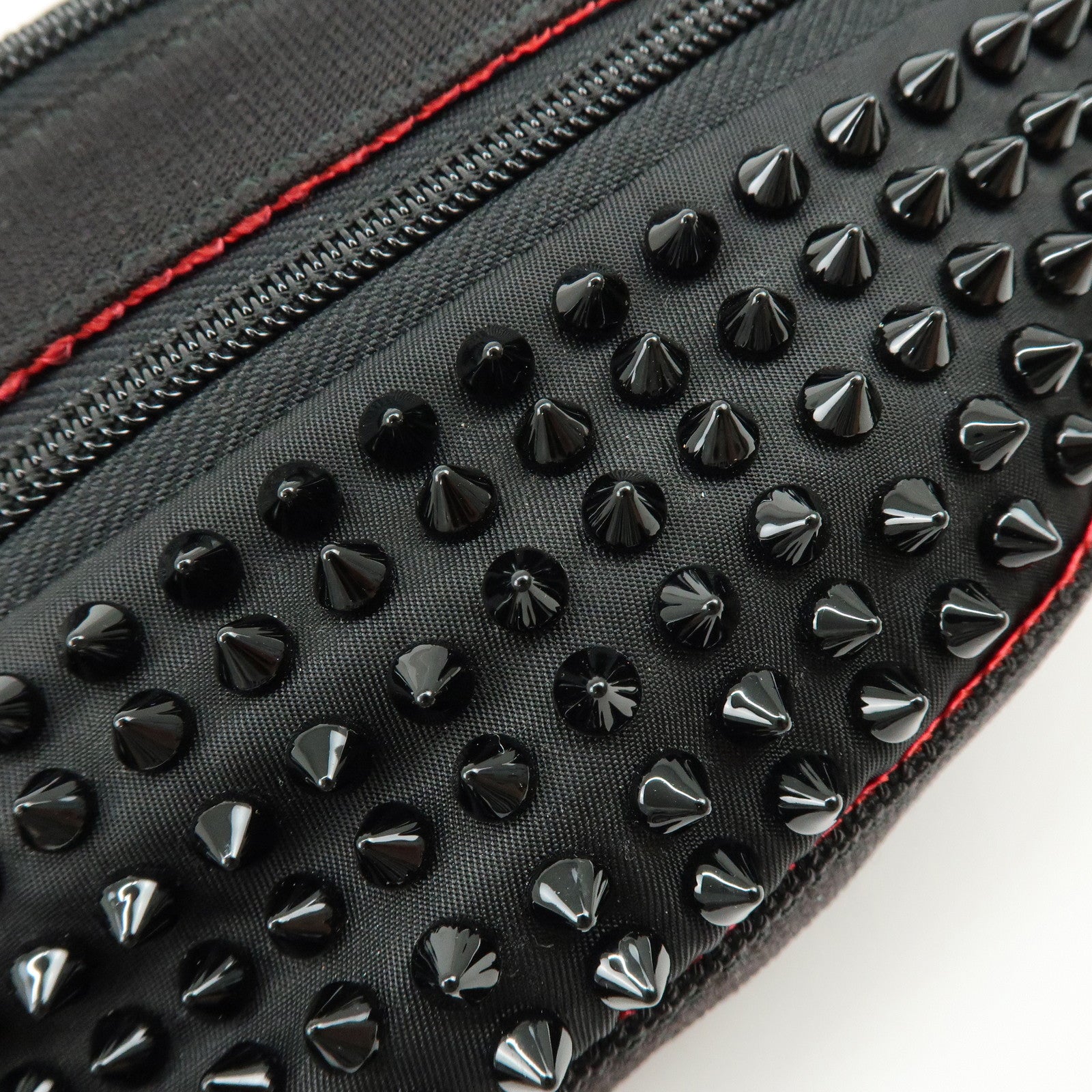 Christian Louboutin Paris New York City Nylon Canvas Waist Bag