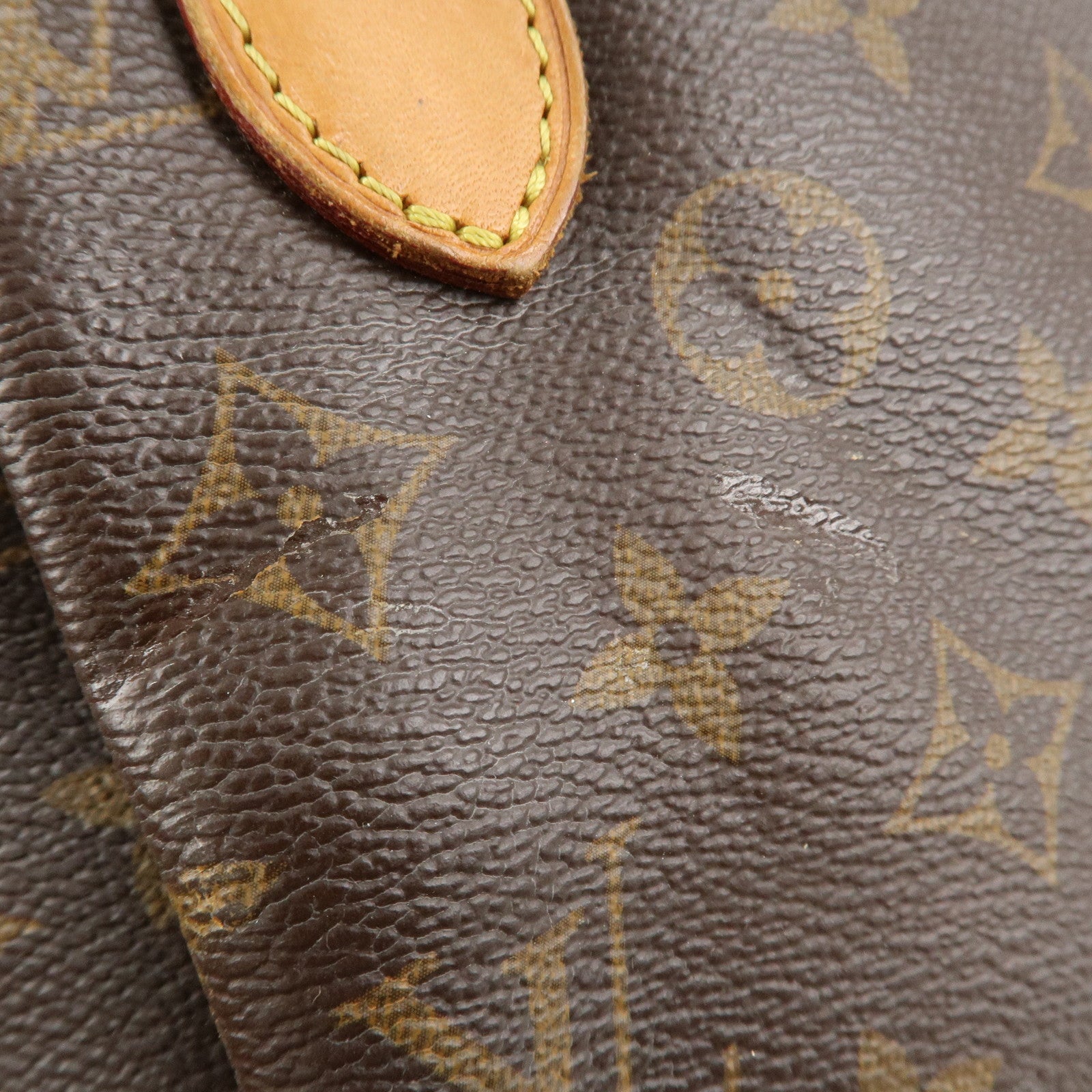 Louis Vuitton Monogram Turenne PM 2Way Hand Bag Brown M48813 Used