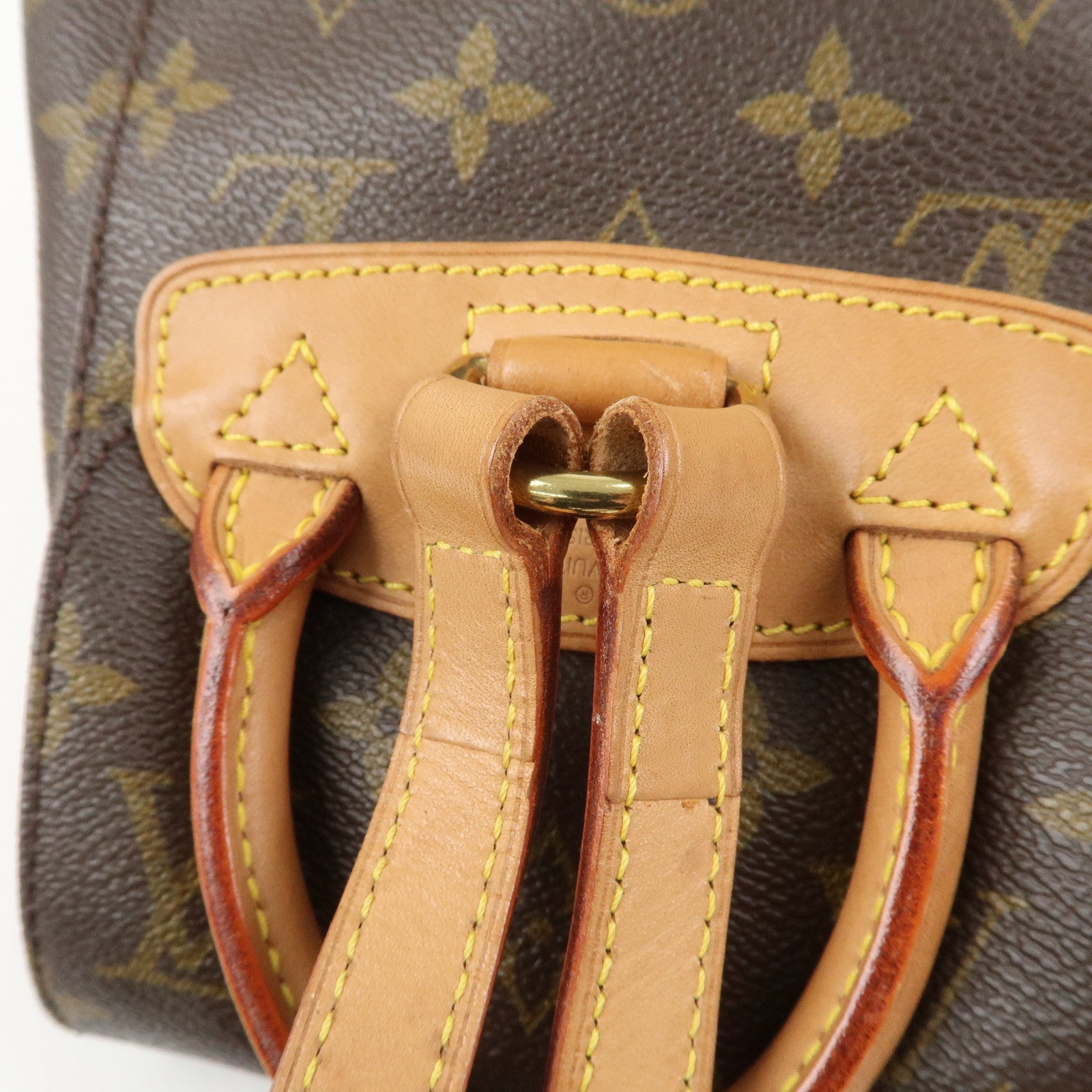 Louis Vuitton Monogram Canvas Mini Montsouris Backpack Brown M51137
