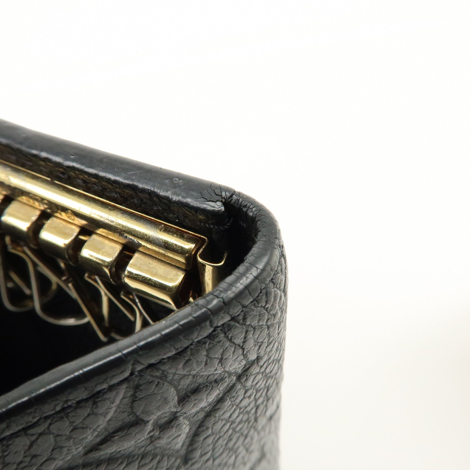 Louis Vuitton Monogram Empreinte Multiclés 6 Key Case Noir M64421