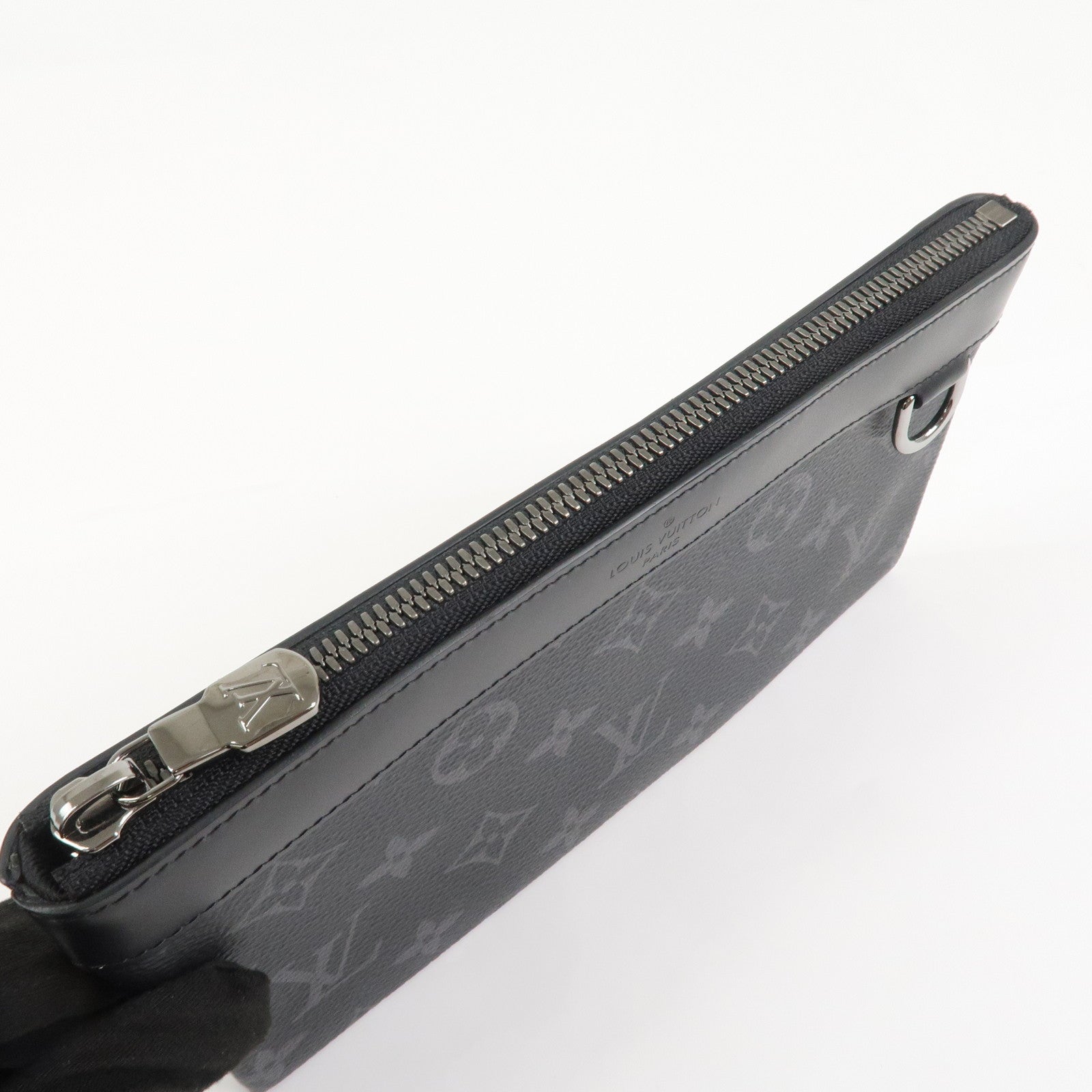 Louis Vuitton Monogram Eclips Pochette Discovery PM Pouch M44323