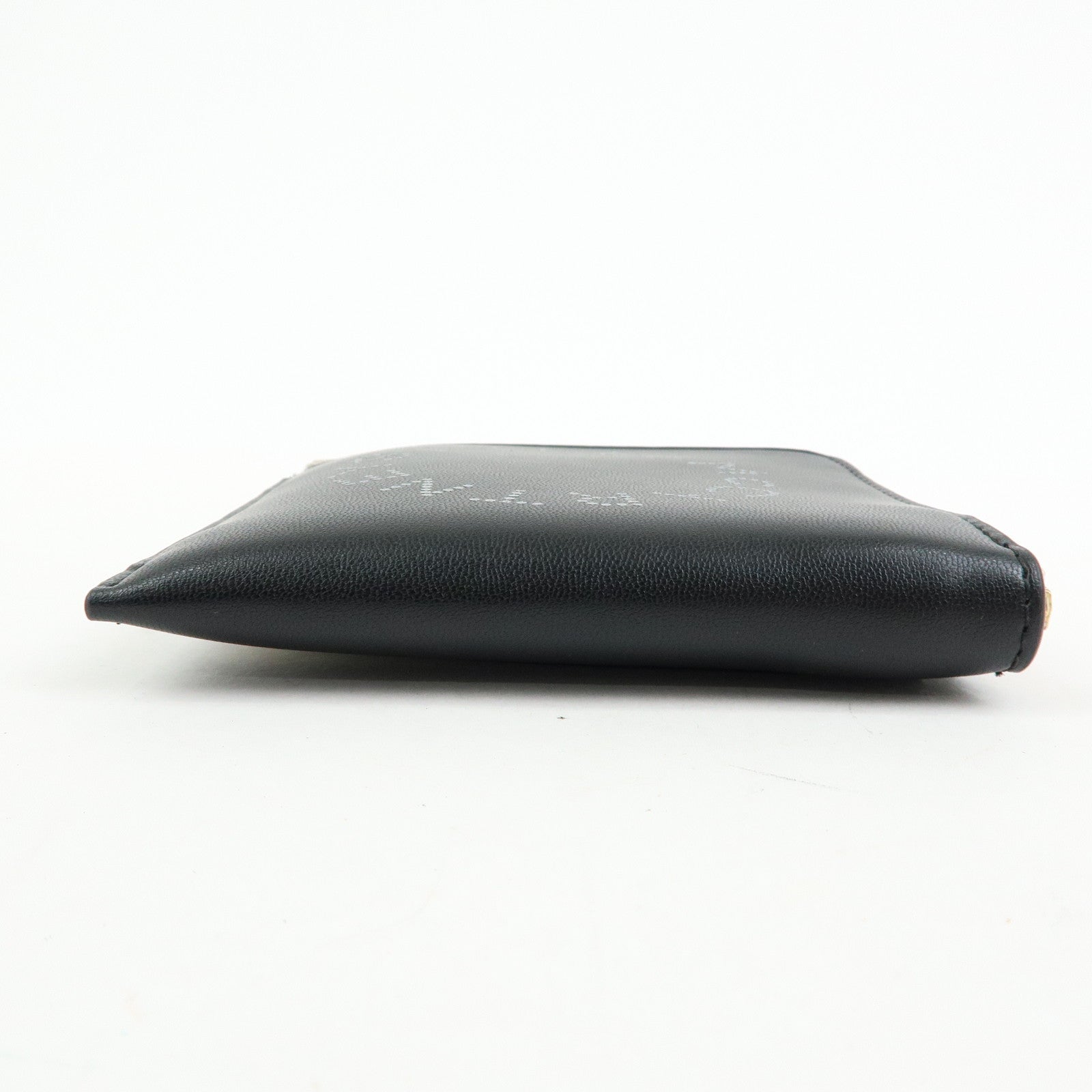 STELLA MCCARTNEY Faux Vegan Leather Compact Wallet Card Case