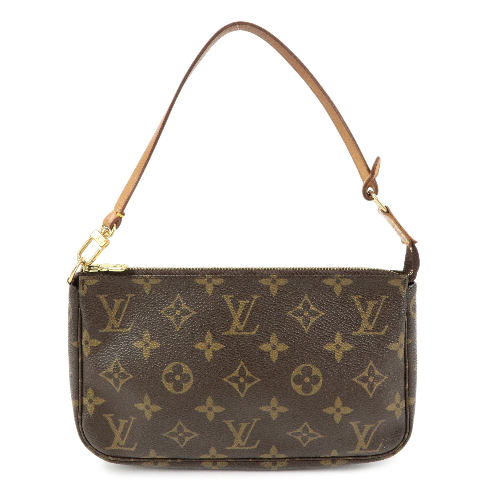 Louis Vuitton Monogram Pochette Accessoires Pouch Hand Bag M51980