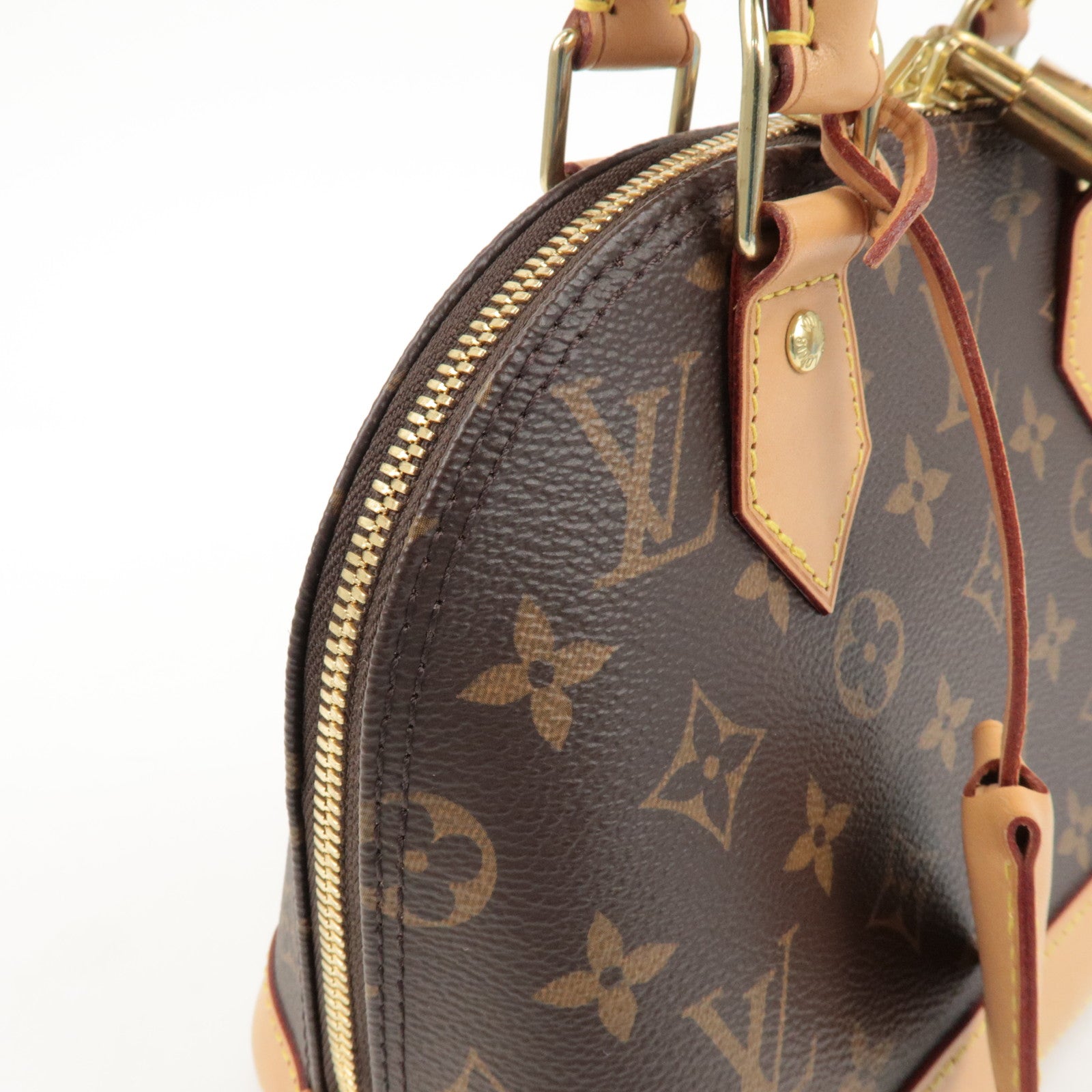 Louis Vuitton Monogram Alma BB 2Way Hand Bag Shoulder Bag M53152 Used
