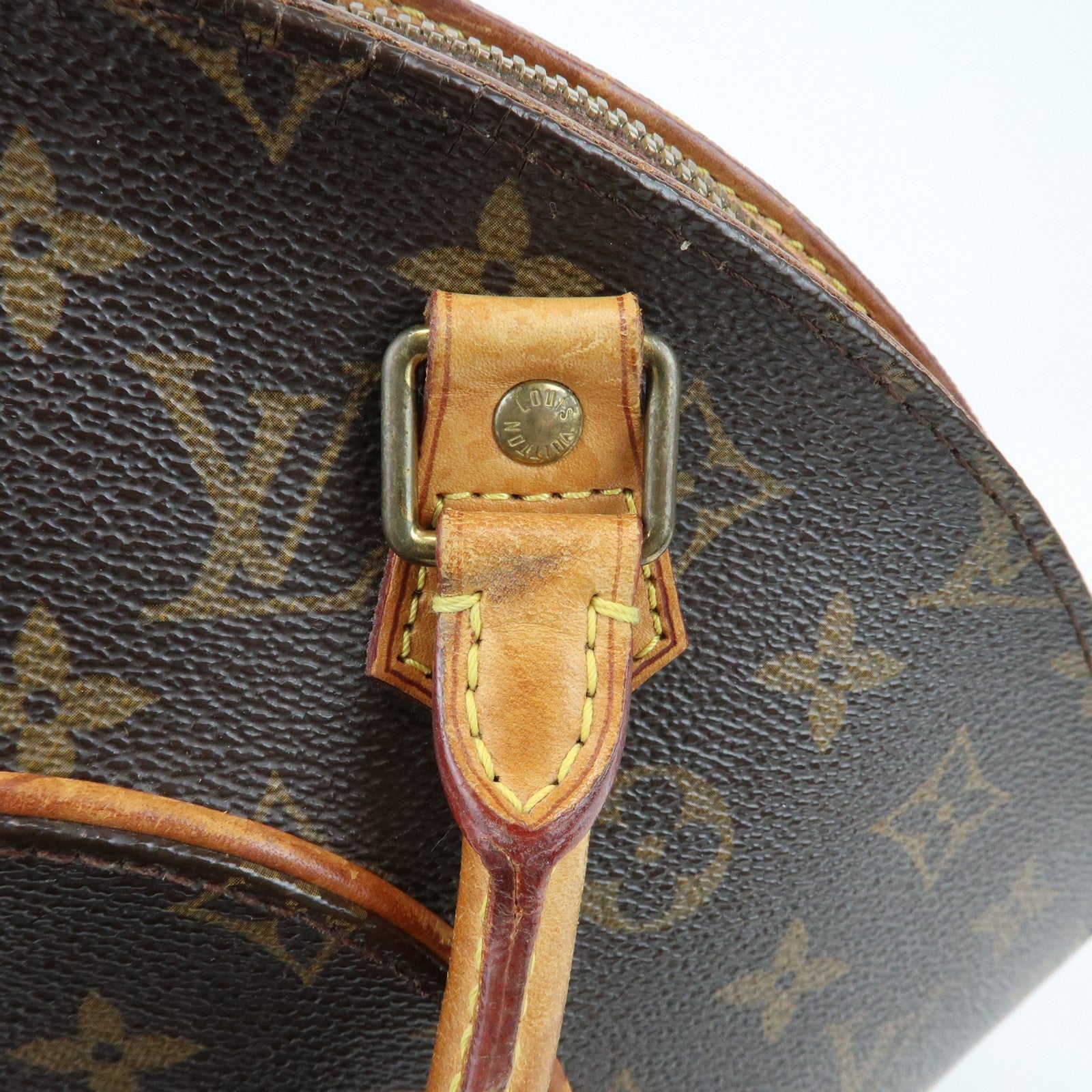 Louis Vuitton Monogram Ellipse PM Hand Bag Brown M51127