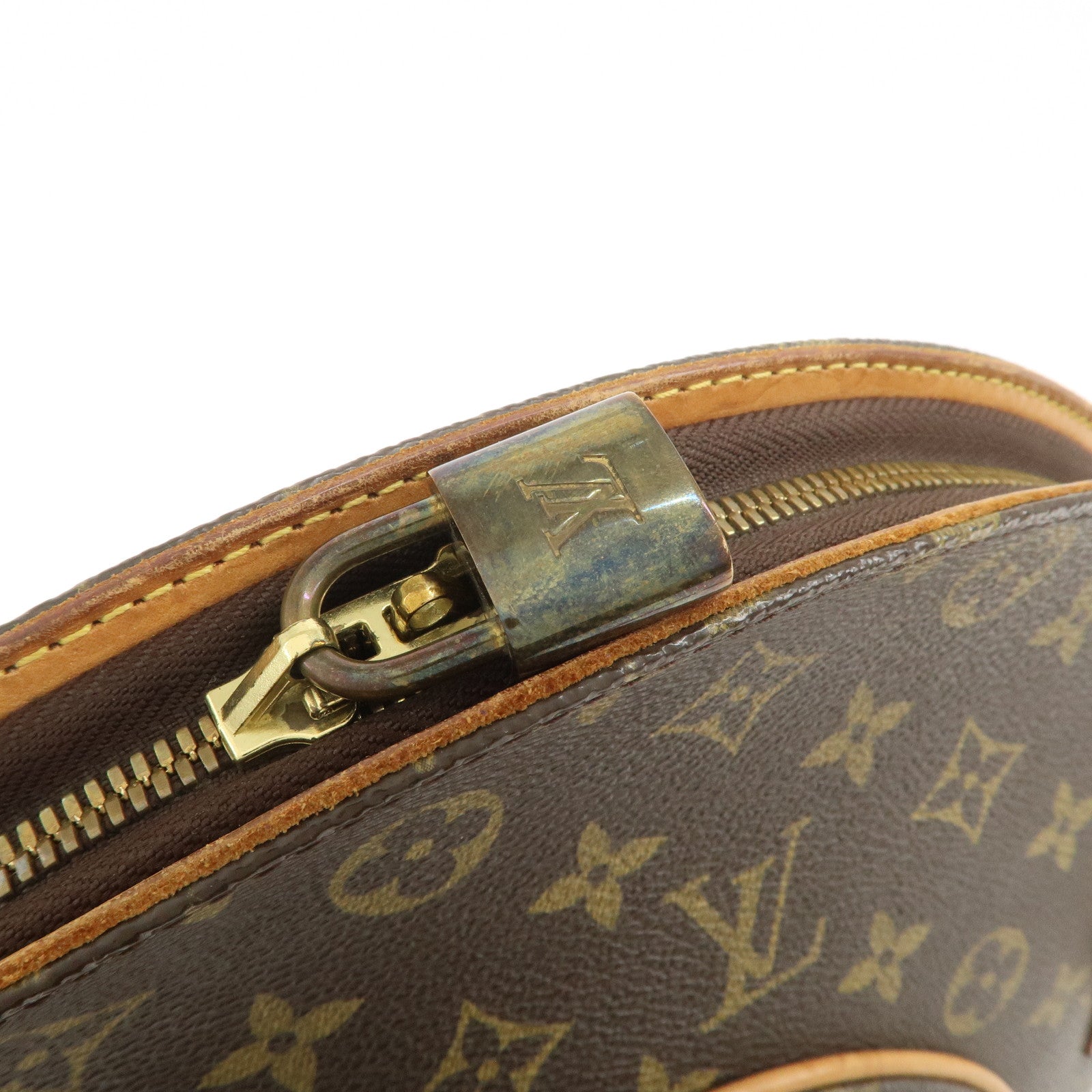Louis Vuitton Monogram Ellipse Shopping Shoulder Bag Brown M51128 Used