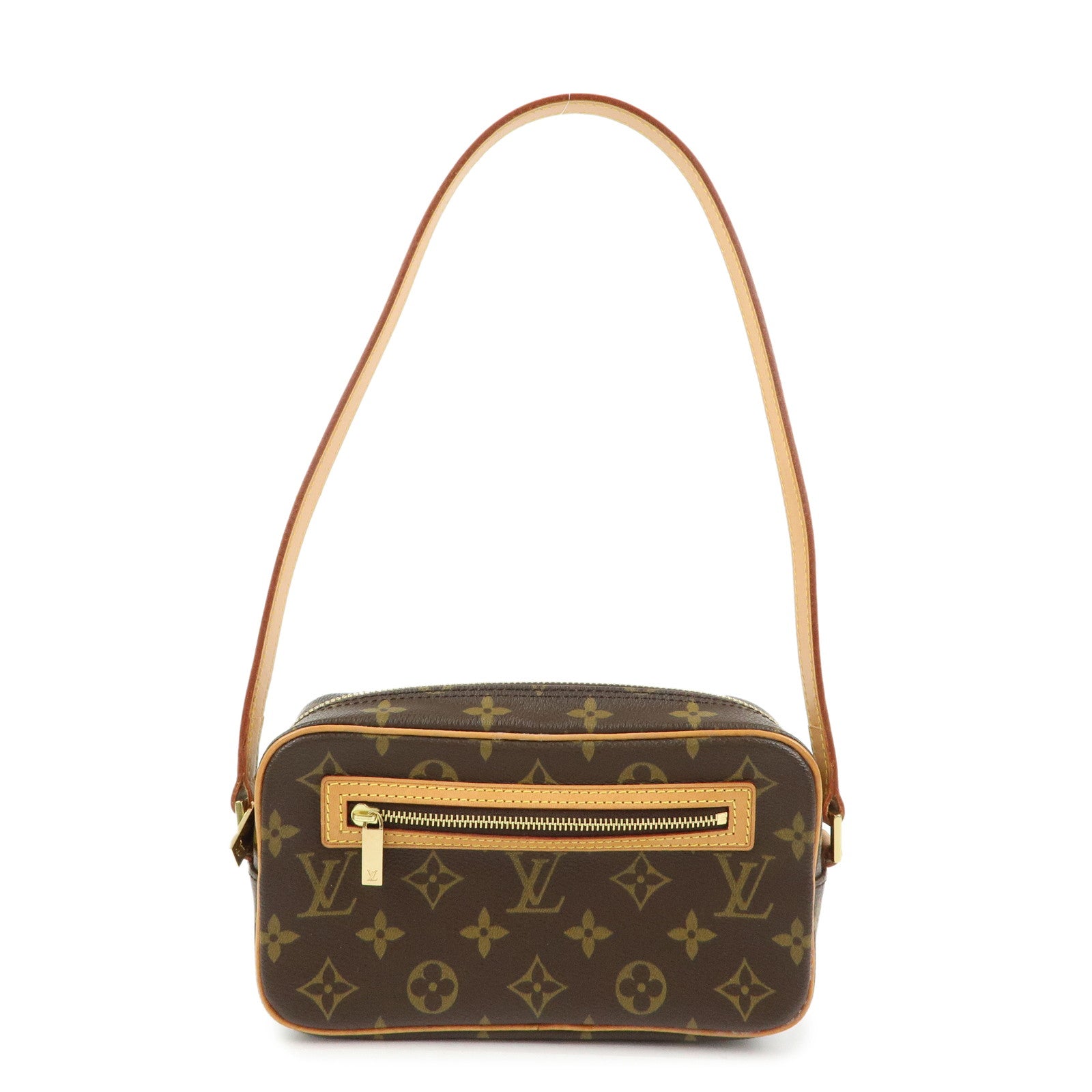 Louis Vuitton Monogram Pochette Cite Shoulder Bag Brown M51183