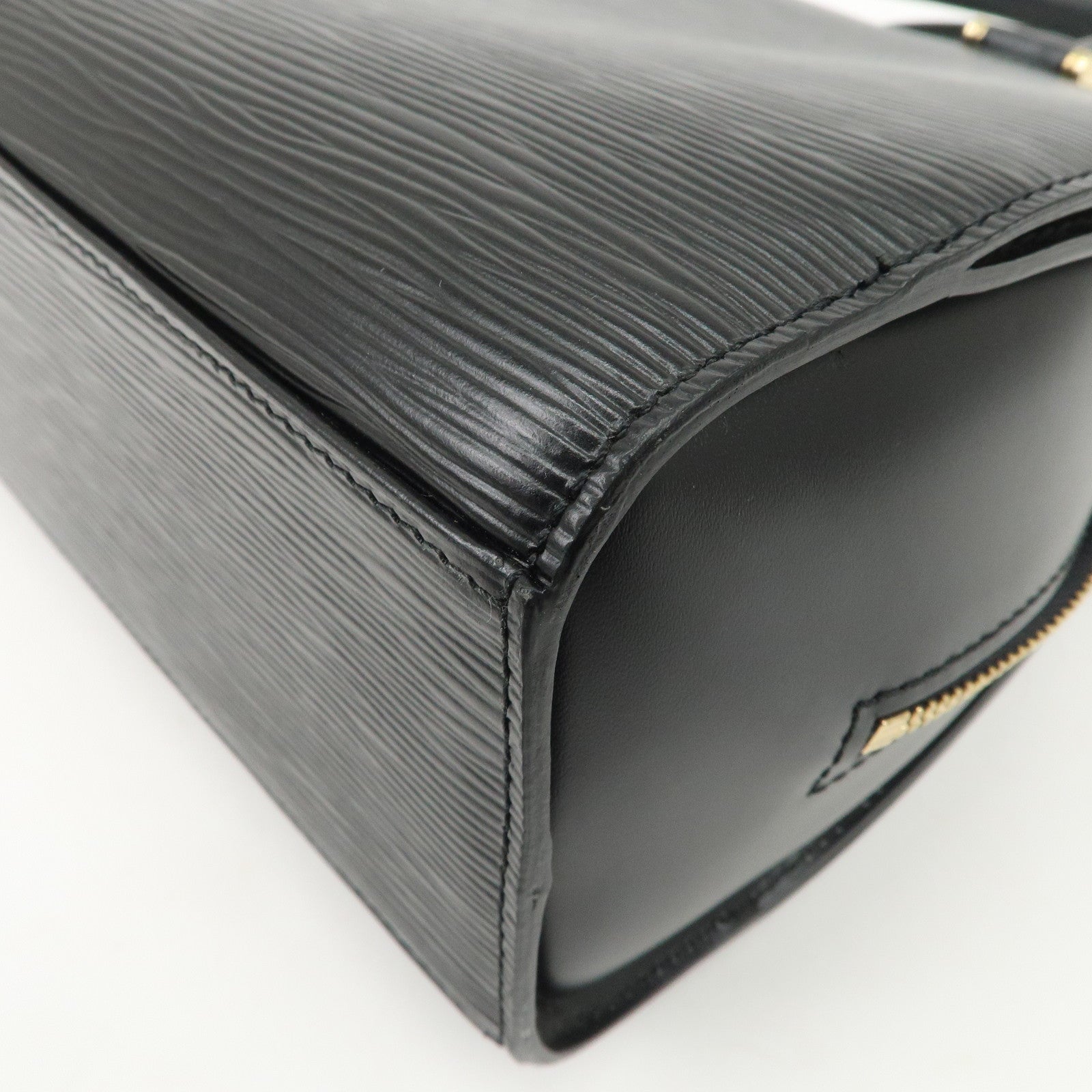 Louis Vuitton Epi Pont Neuf Hand Bag Black Noir M52052