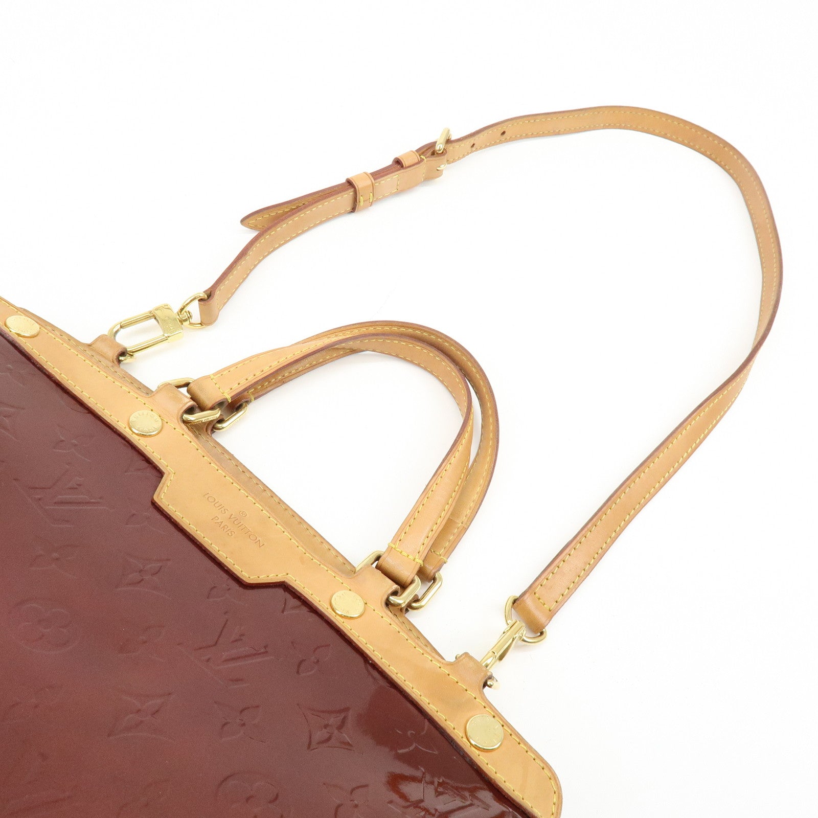 Louis Vuitton Monogram Vernis Brea MM 2Way Shoulder Bag M91690